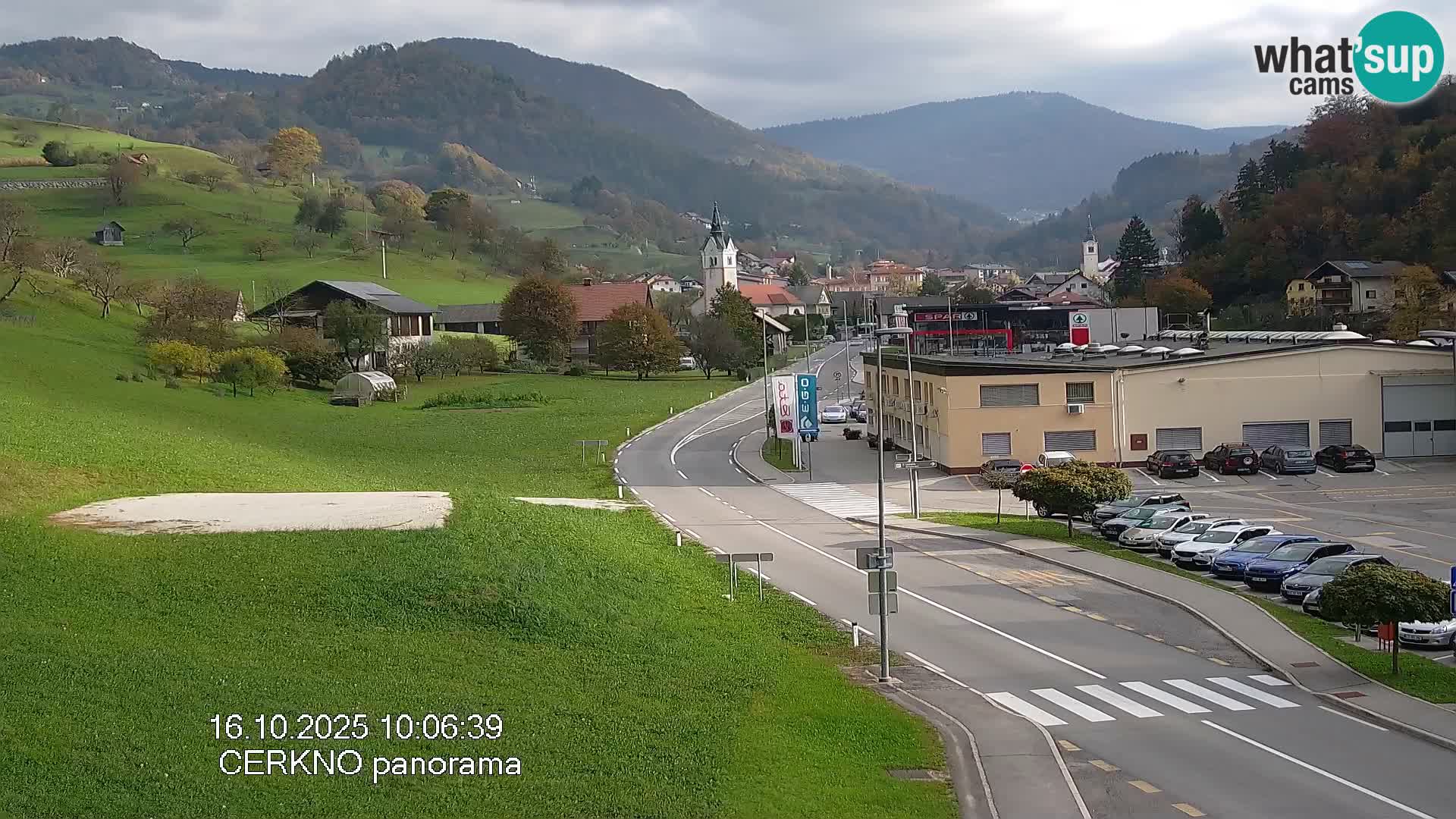 Webcam Ingresso Città di Cerkno