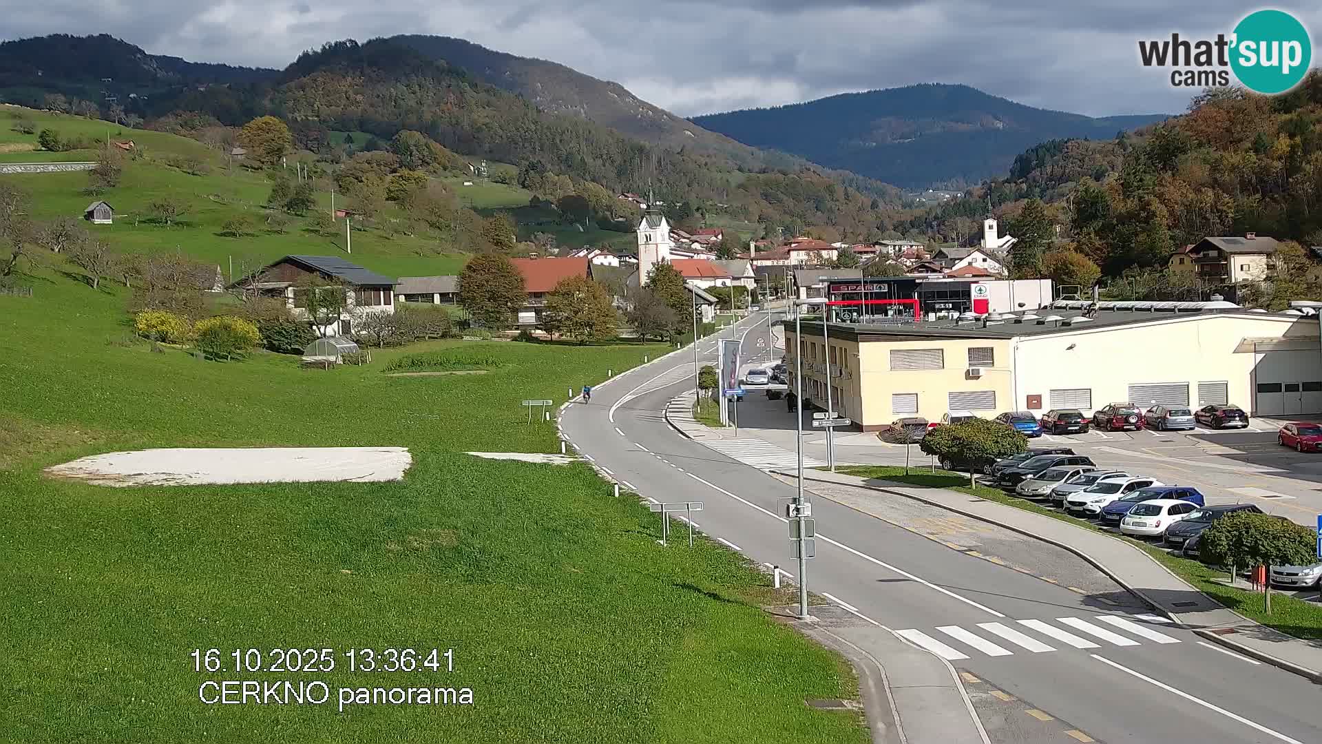 Cerkno Stadteingang Live-Webcam
