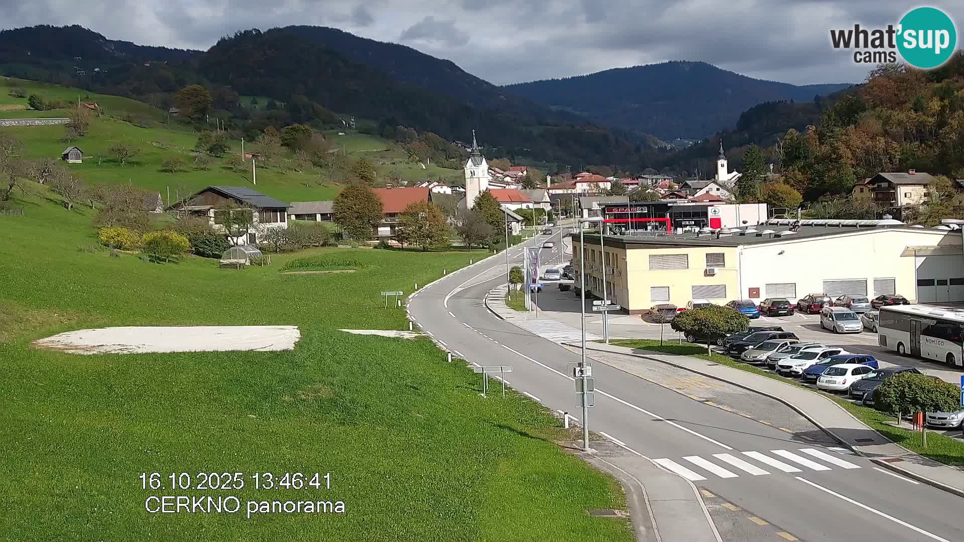 Webcam Ingresso Città di Cerkno