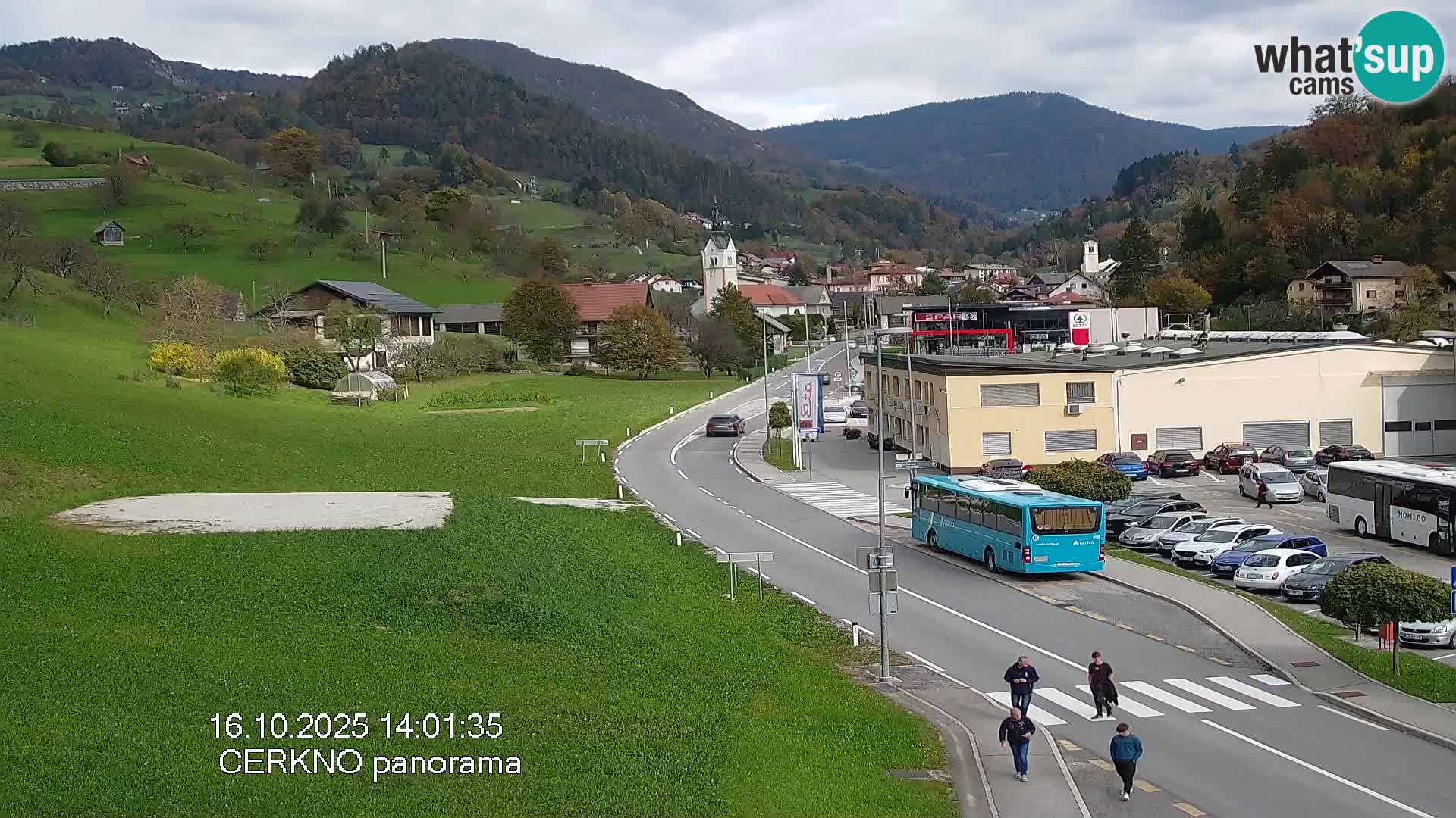 Webcam Ingresso Città di Cerkno