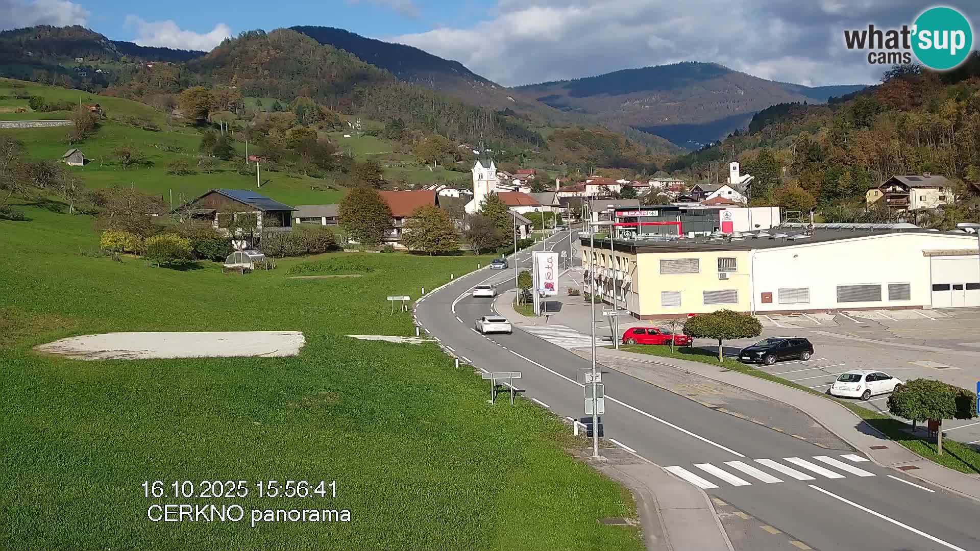 Webcam Ingresso Città di Cerkno