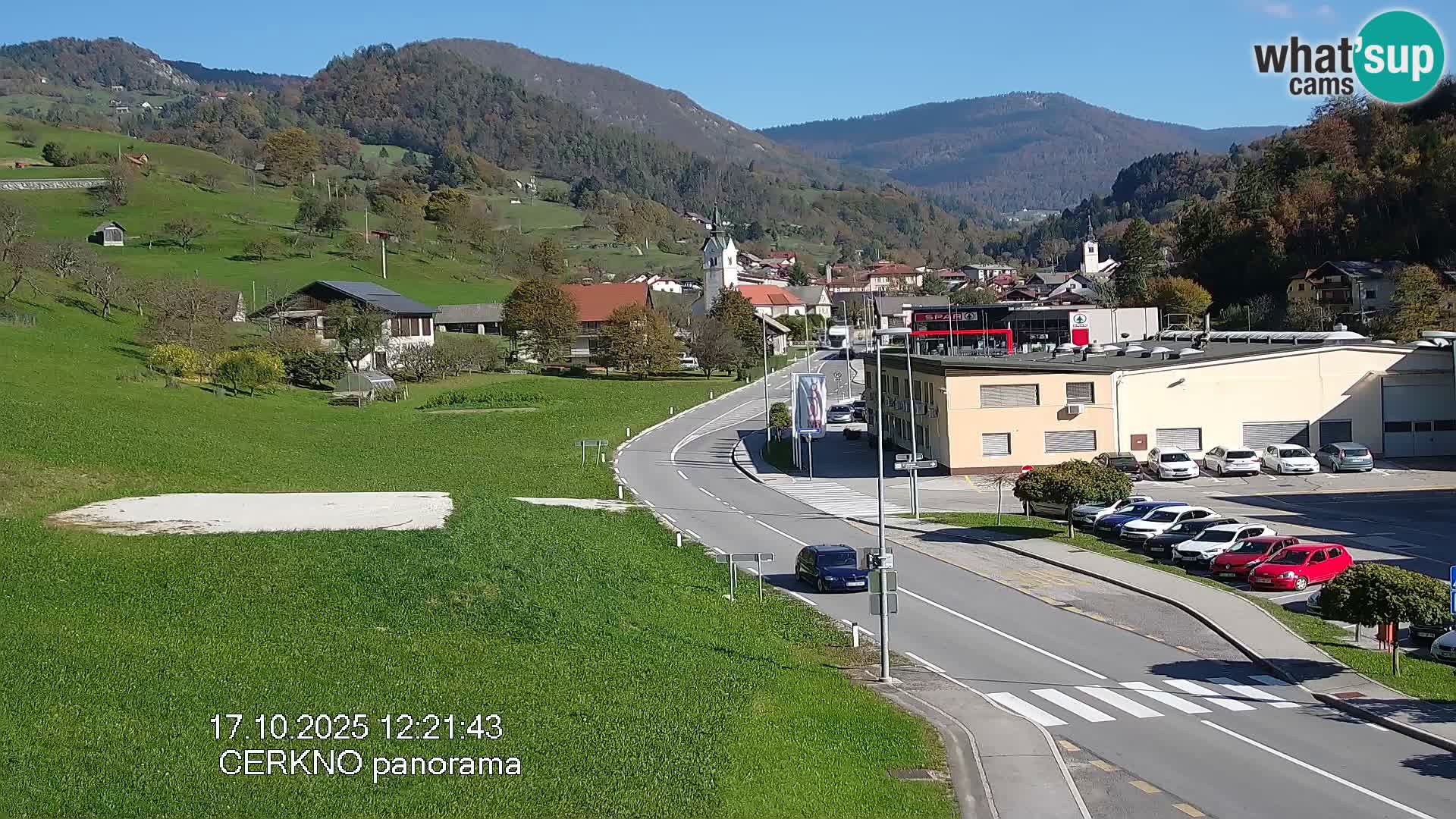 Cerkno Stadteingang Live-Webcam