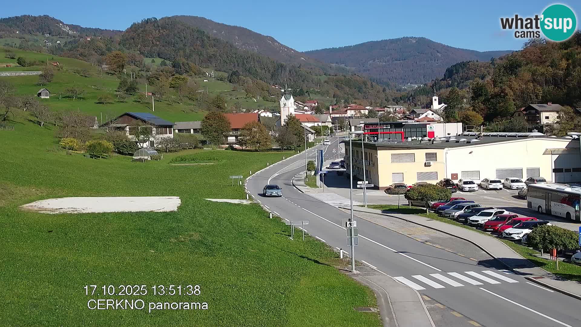 Webcam Ingresso Città di Cerkno