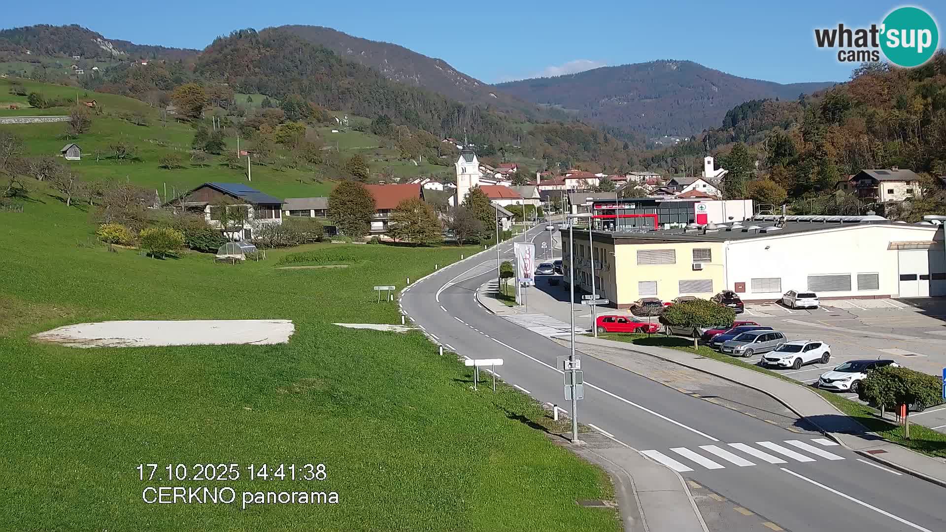 Cerkno Stadteingang Live-Webcam