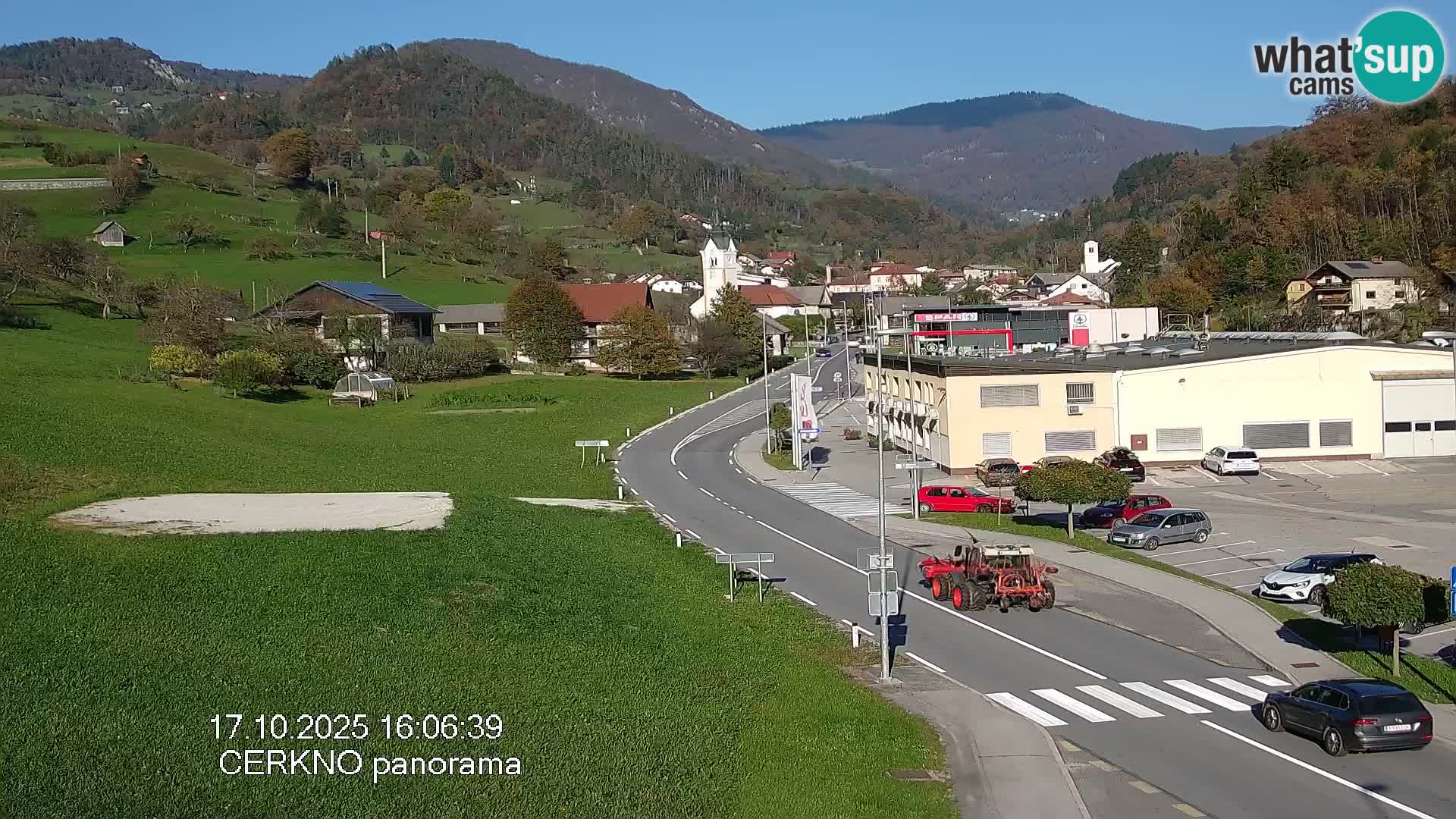 Cerkno Stadteingang Live-Webcam