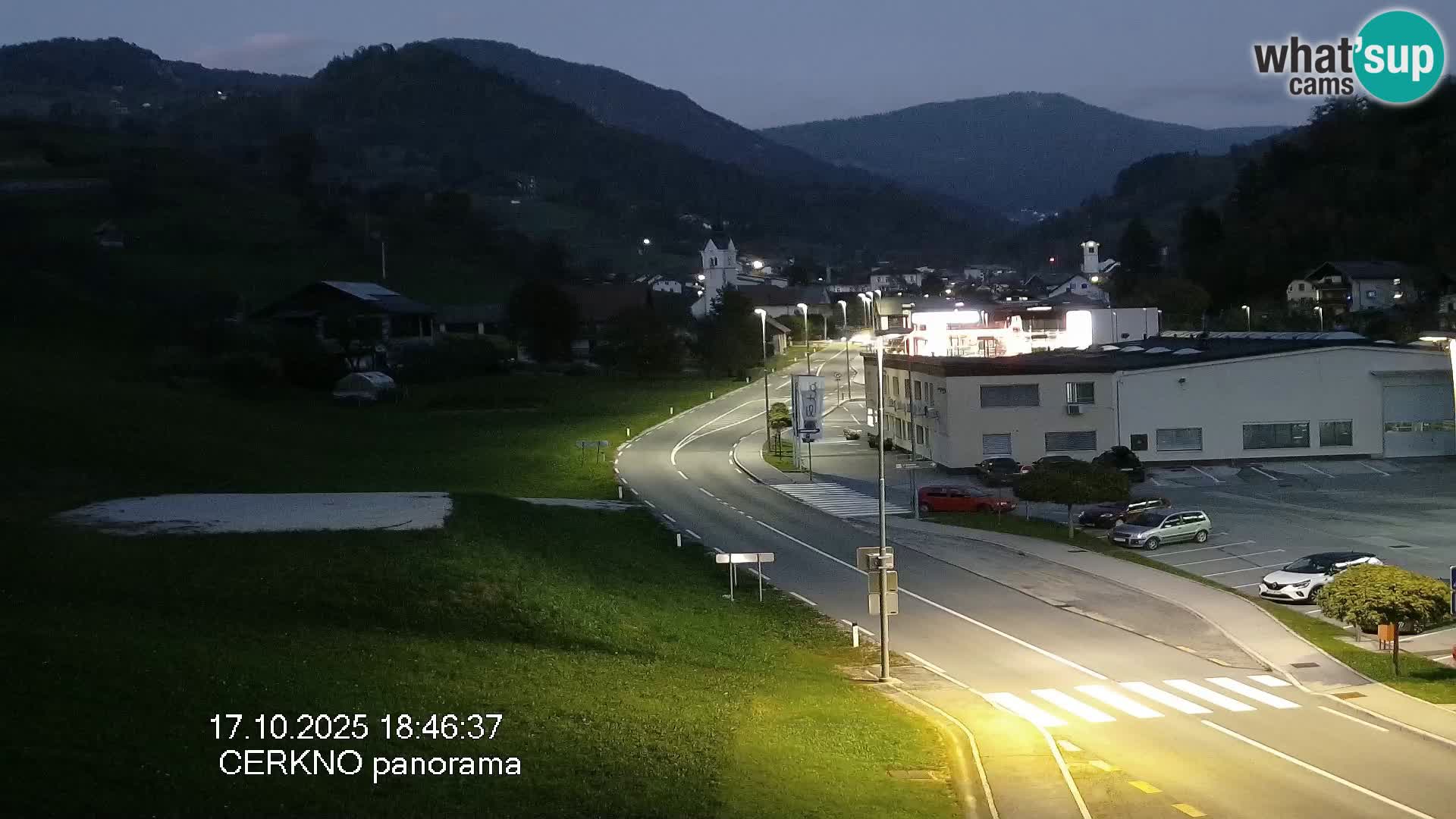 Cerkno Stadteingang Live-Webcam