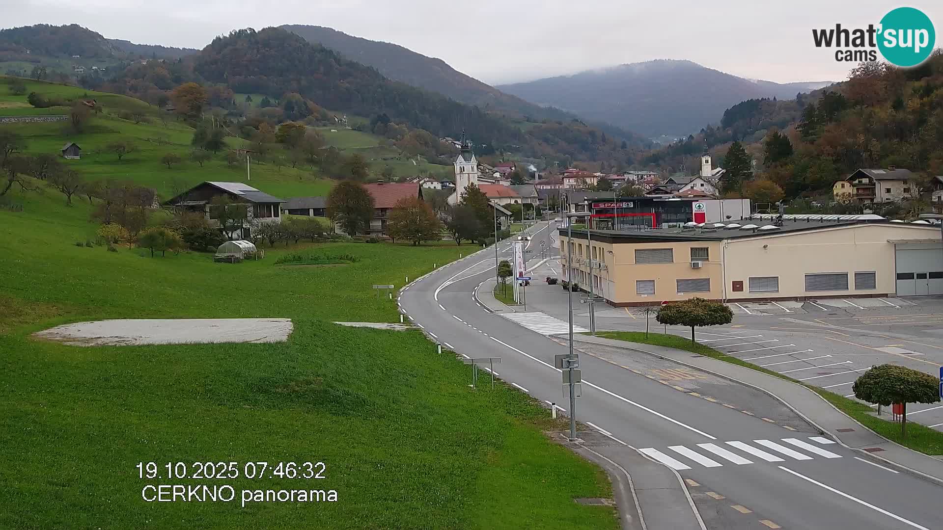 Webcam Ingresso Città di Cerkno