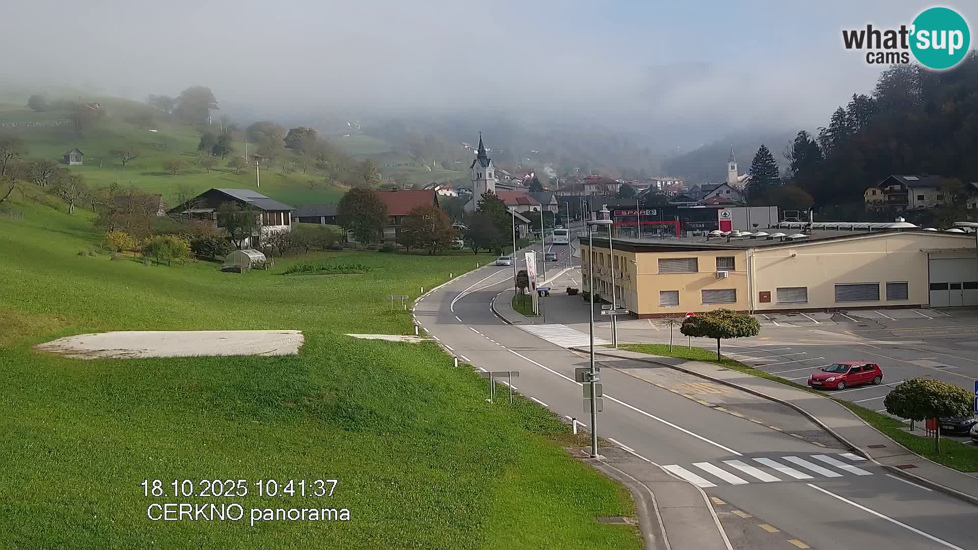 Webcam Ingresso Città di Cerkno