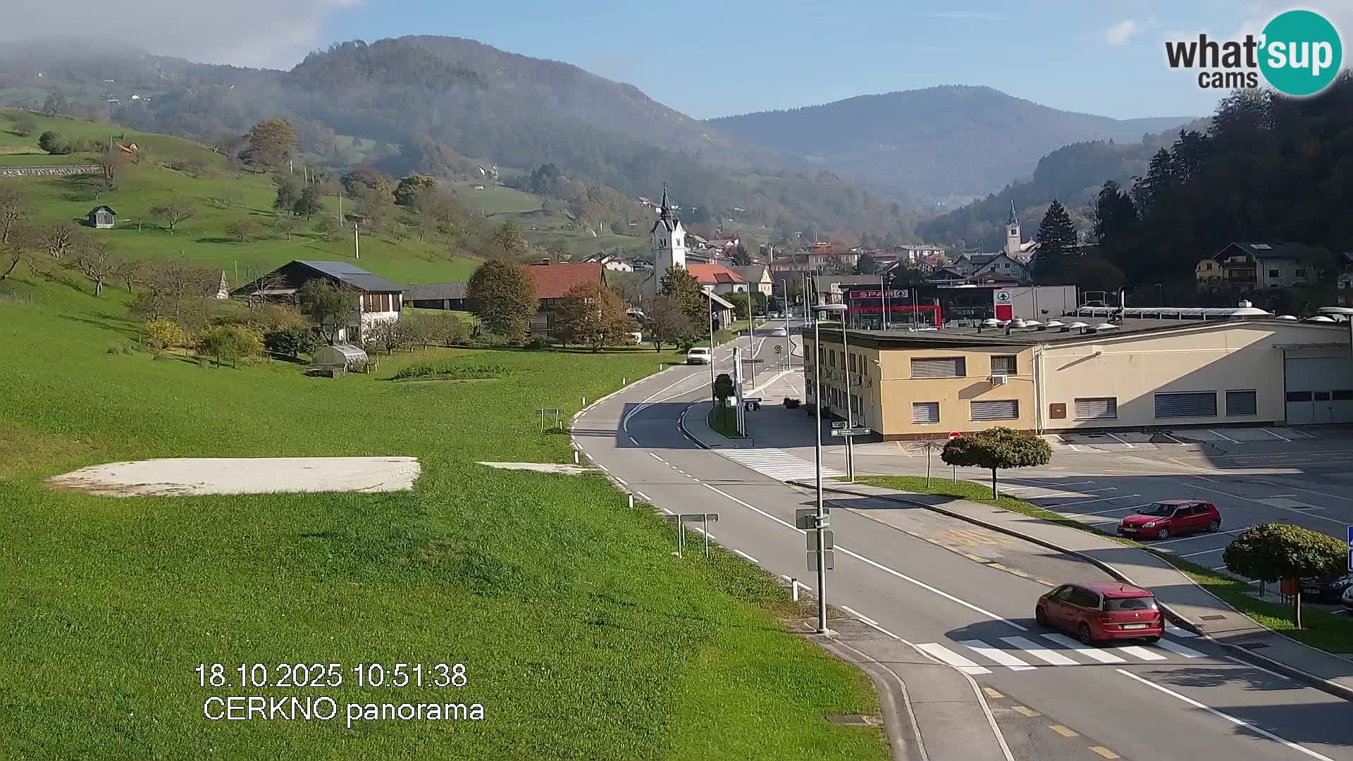 Webcam Ingresso Città di Cerkno
