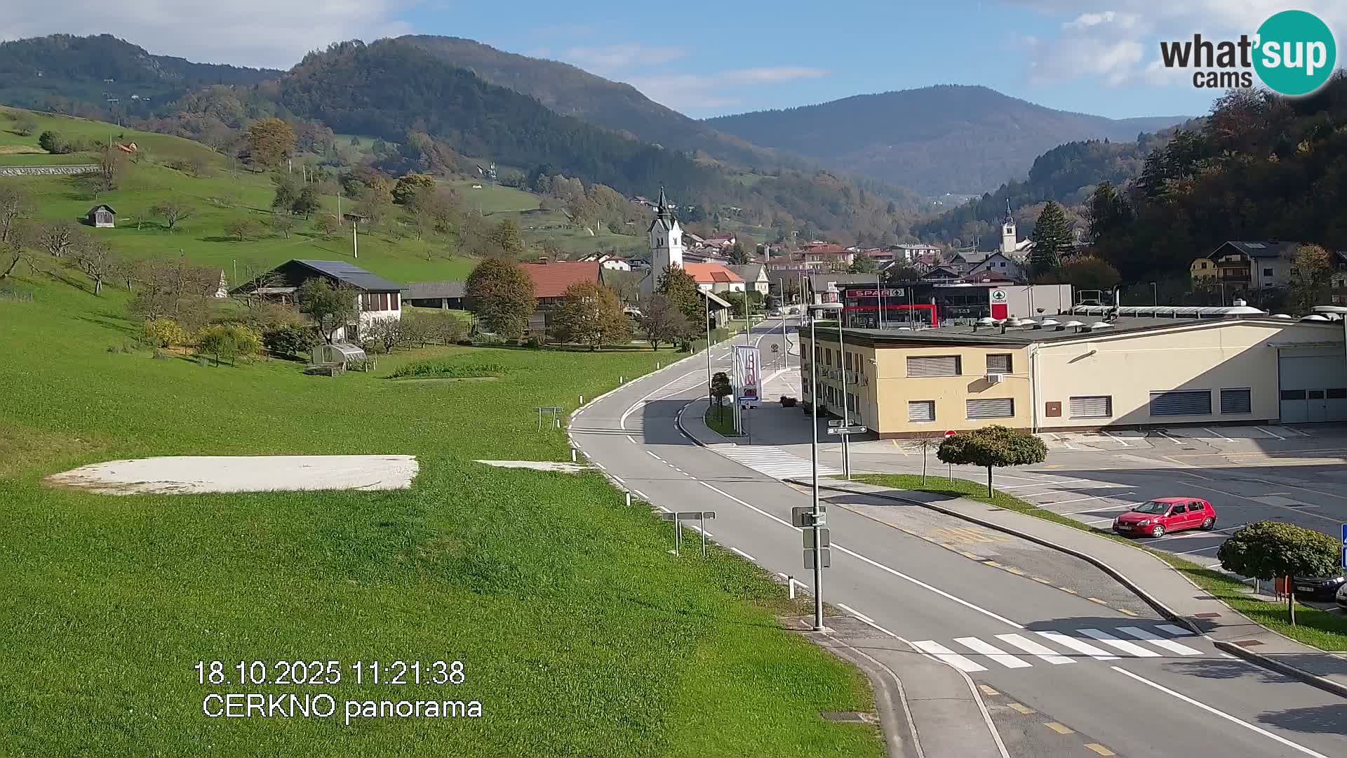 Webcam Ingresso Città di Cerkno