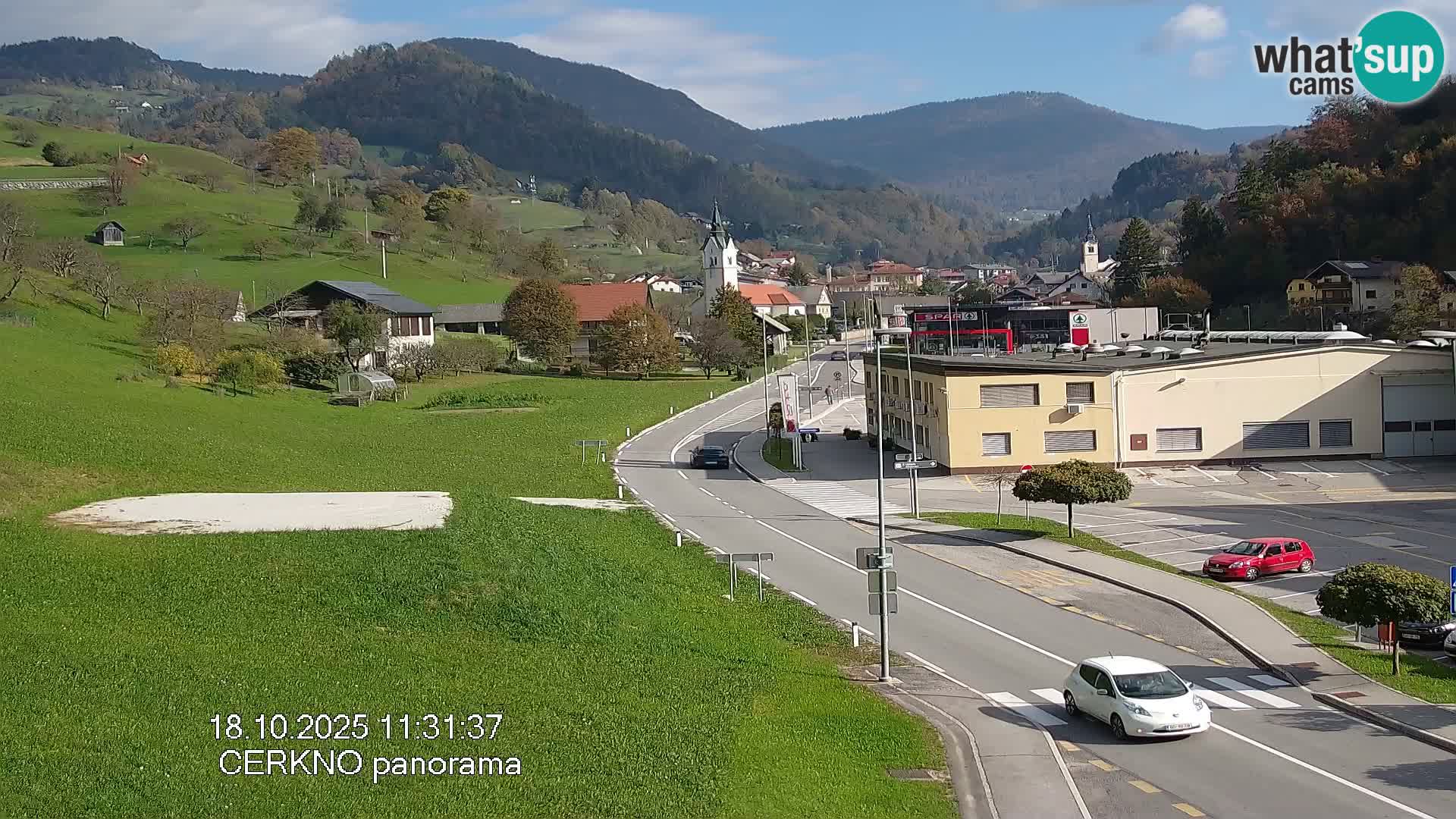 Webcam Ingresso Città di Cerkno