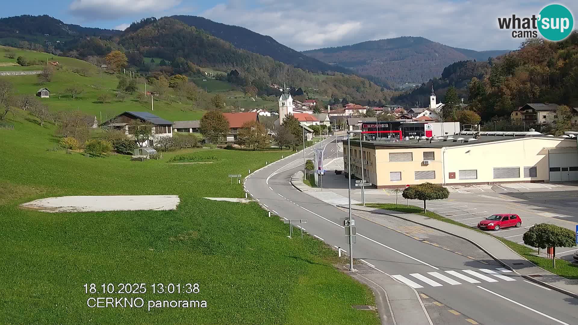 Cerkno Stadteingang Live-Webcam