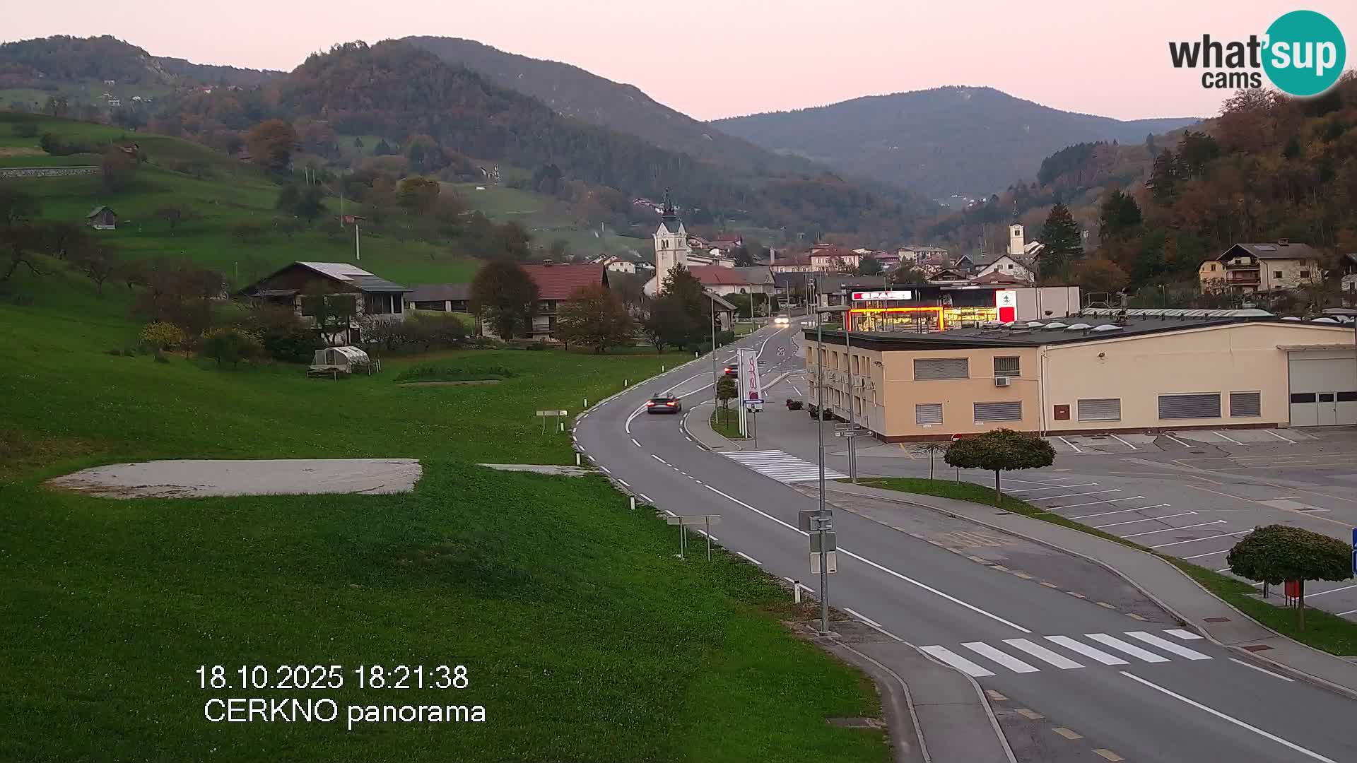 Cerkno Stadteingang Live-Webcam