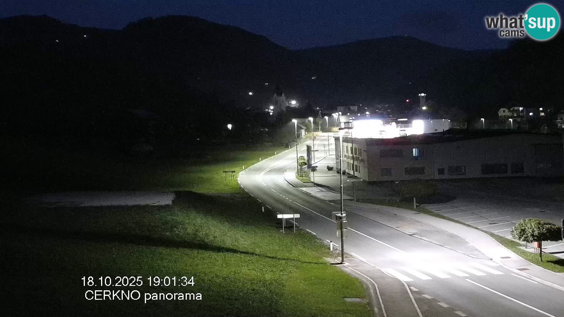 Cerkno ulaz u grad – Kamera uživo