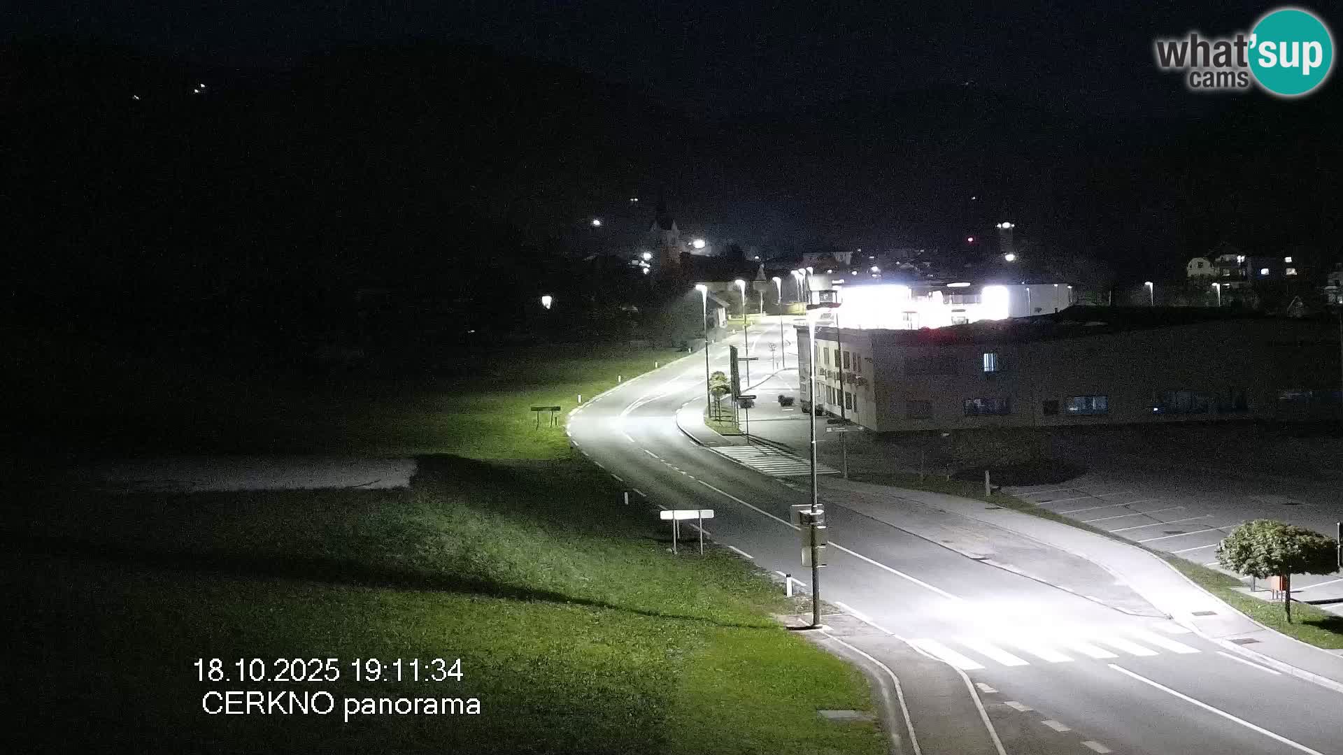 Cerkno ulaz u grad – Kamera uživo