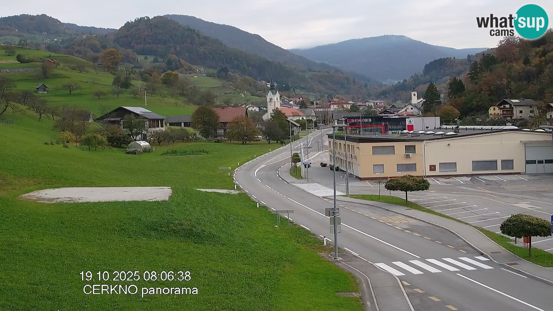 Webcam Ingresso Città di Cerkno