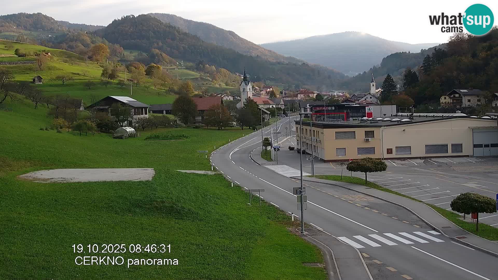 Webcam Ingresso Città di Cerkno