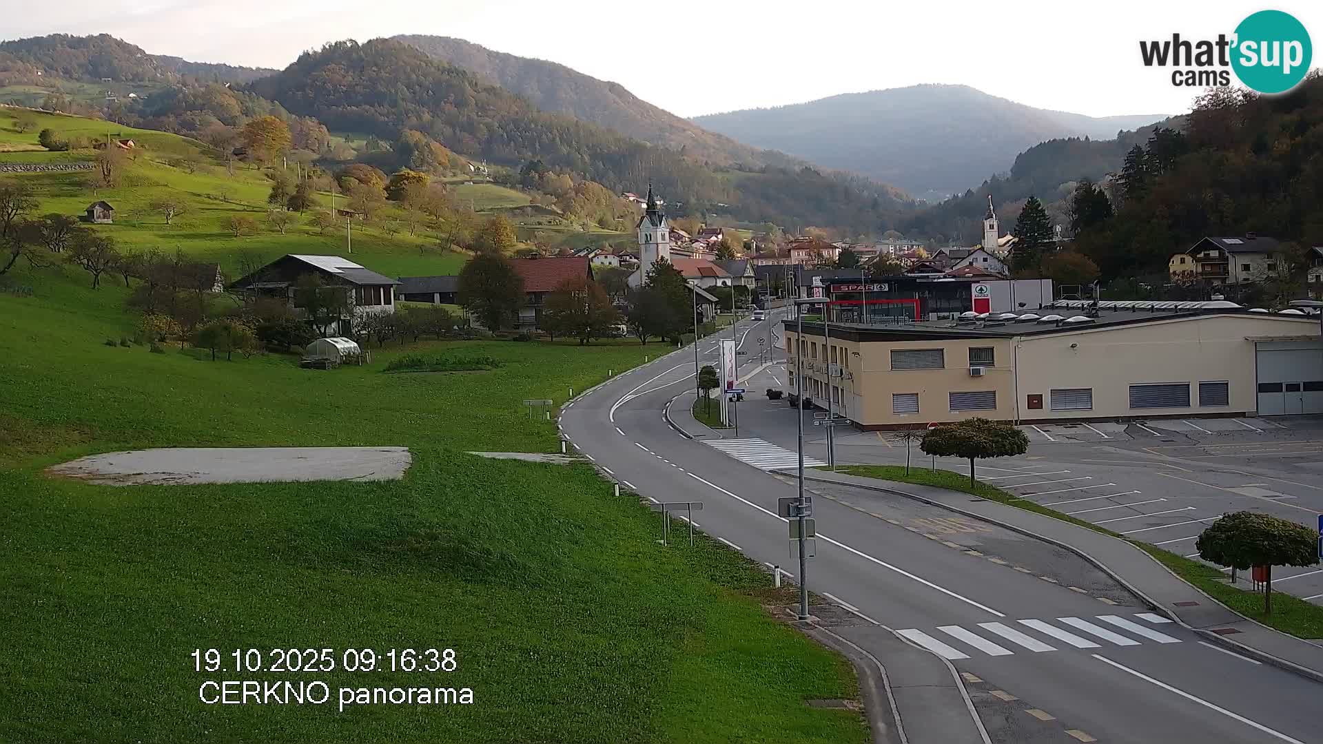 Webcam Ingresso Città di Cerkno