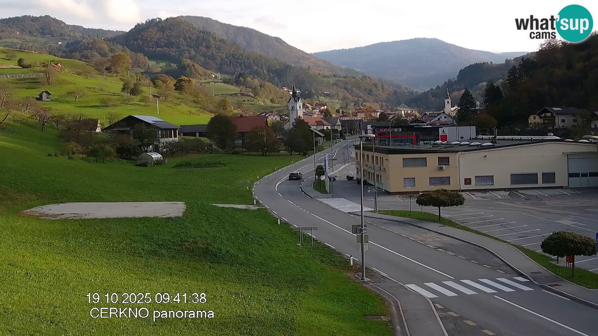 Cerkno Stadteingang Live-Webcam