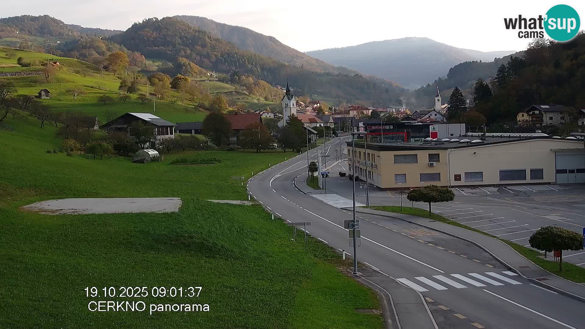 Cerkno Stadteingang Live-Webcam