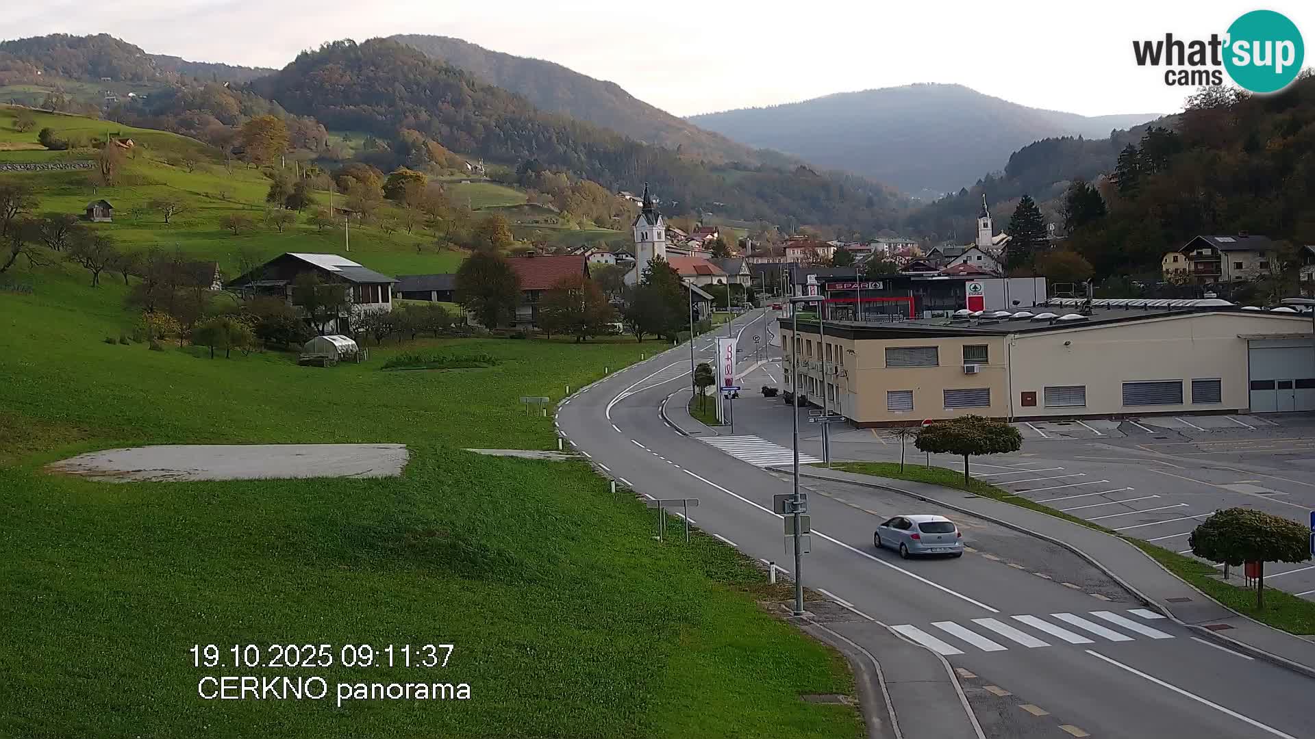 Cerkno Stadteingang Live-Webcam