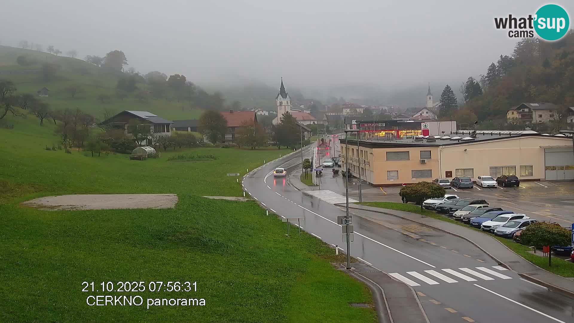 Cerkno Stadteingang Live-Webcam