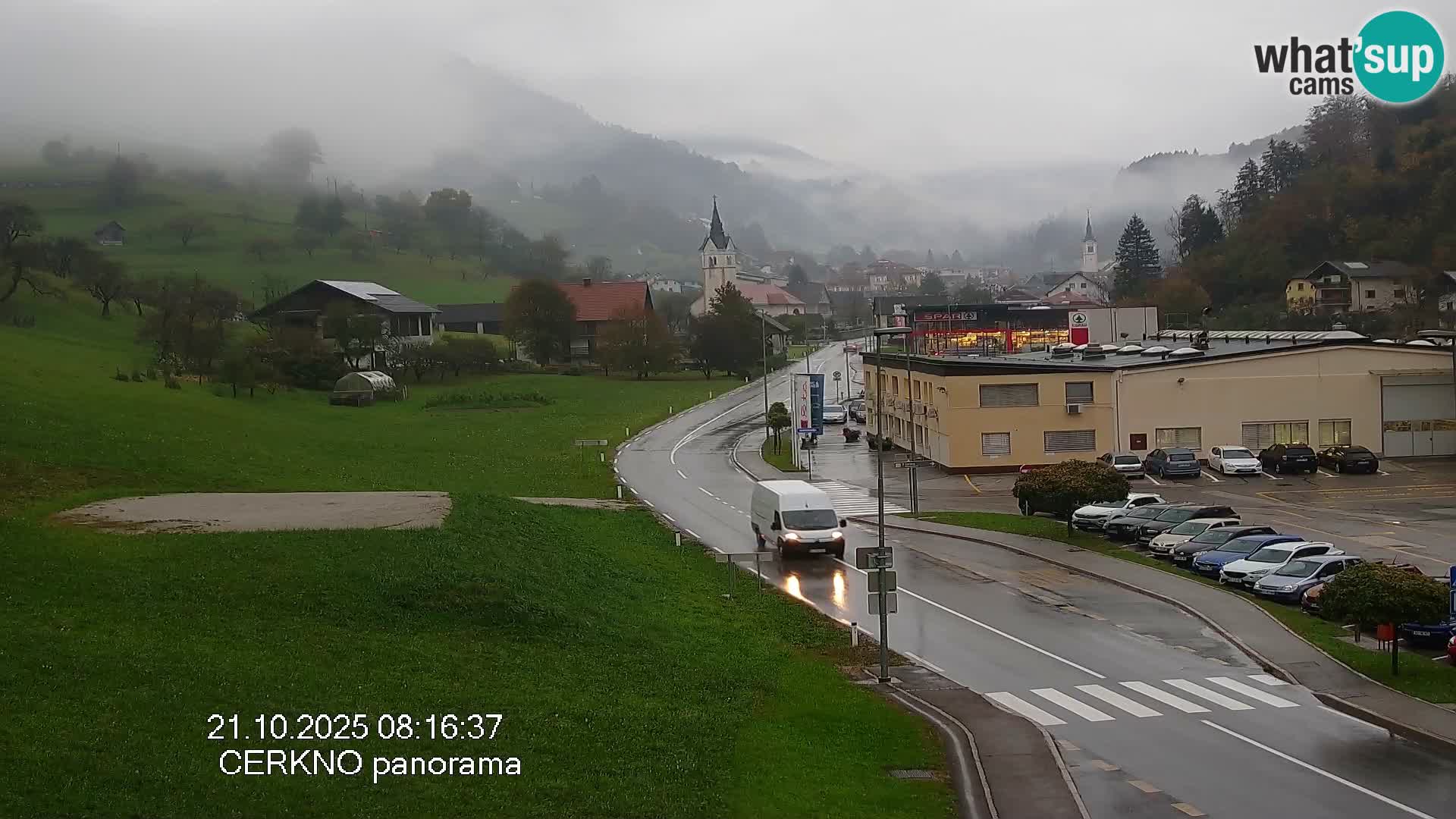 Webcam Ingresso Città di Cerkno