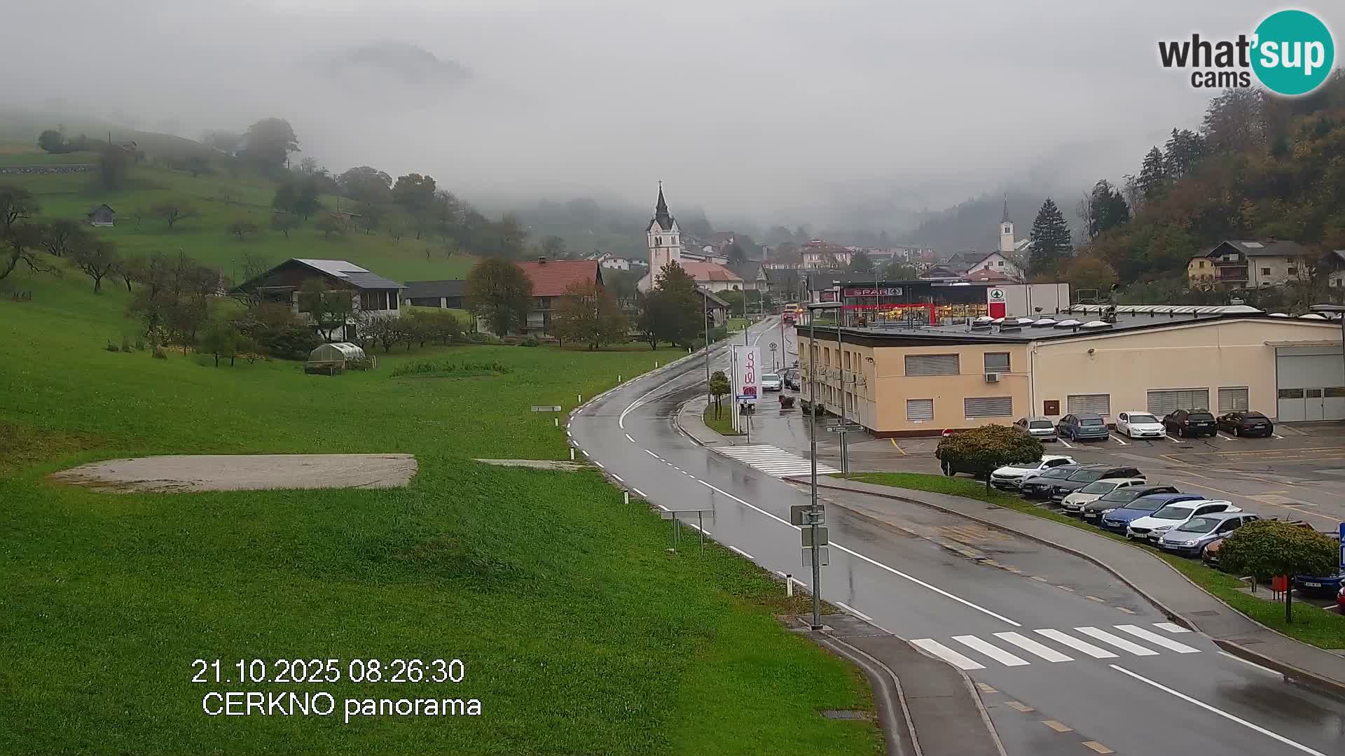 Webcam Ingresso Città di Cerkno