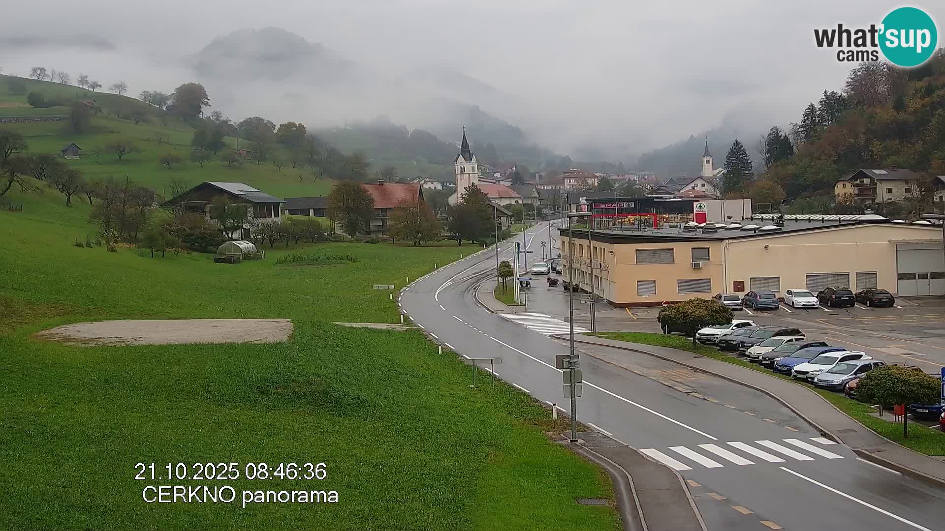 Webcam Ingresso Città di Cerkno