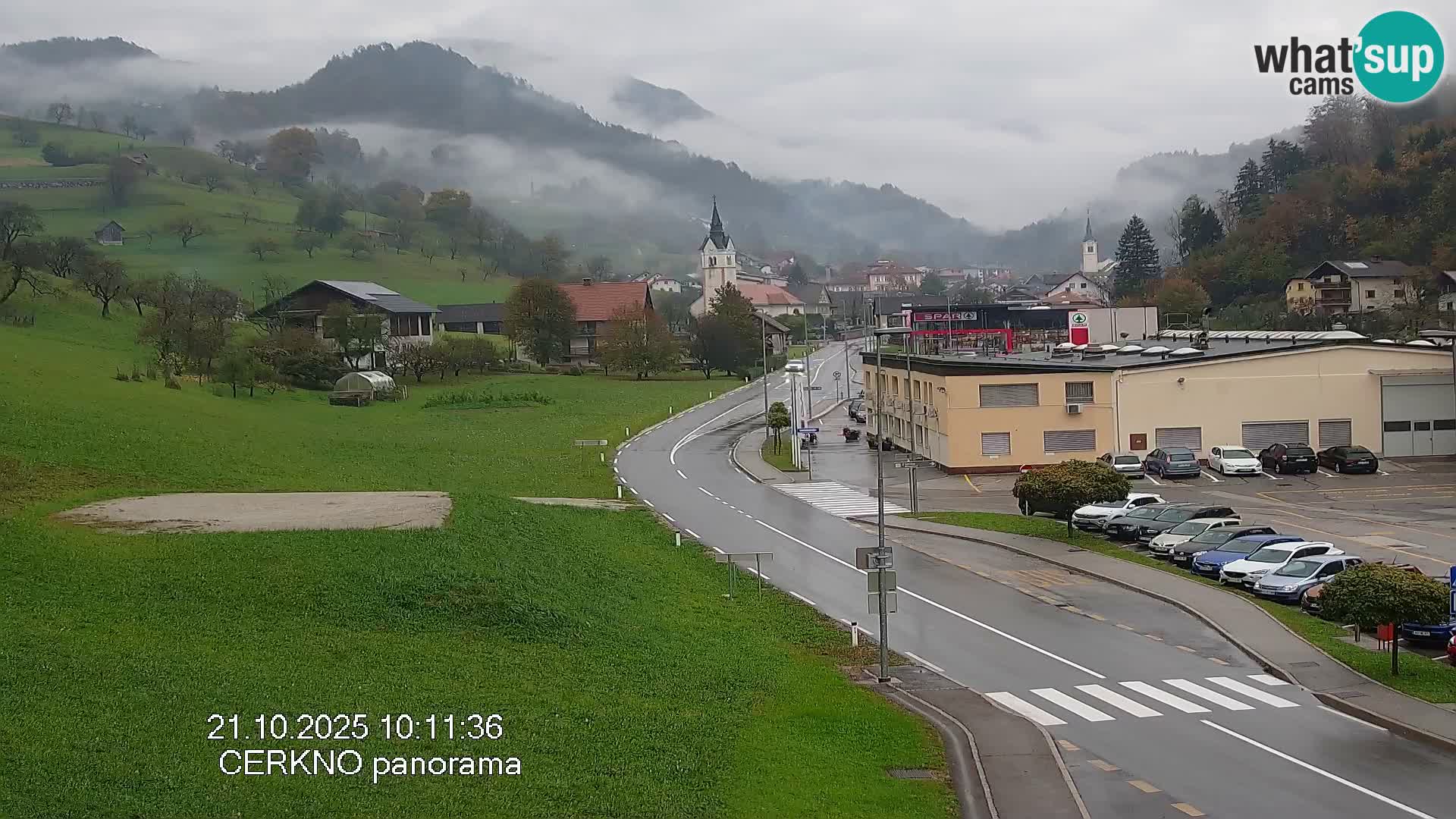 Cerkno Stadteingang Live-Webcam