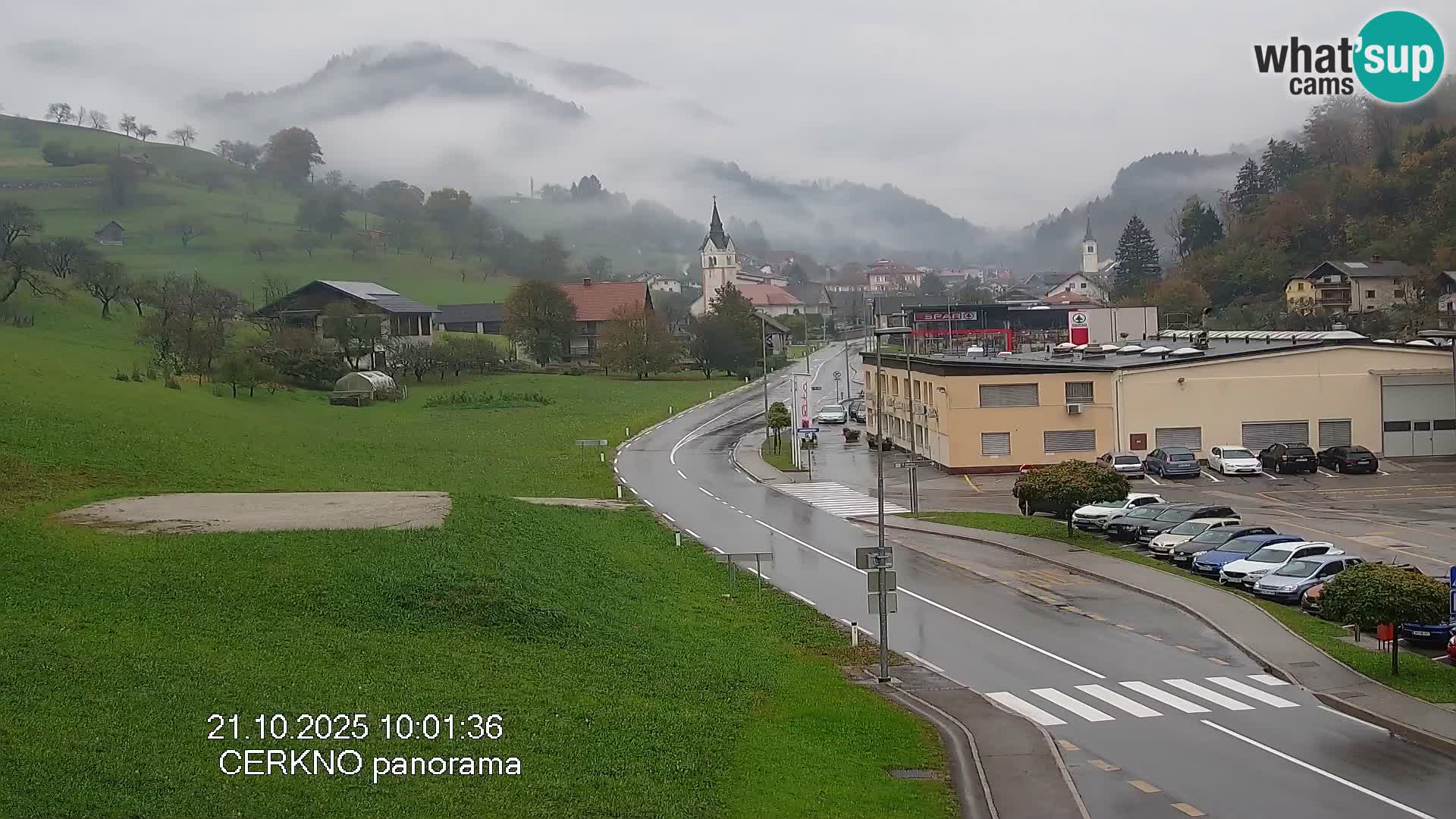 Webcam Ingresso Città di Cerkno