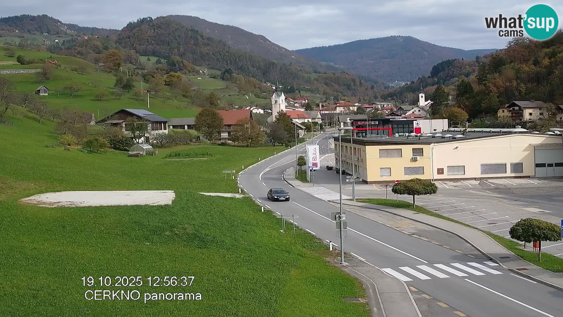 Webcam Ingresso Città di Cerkno