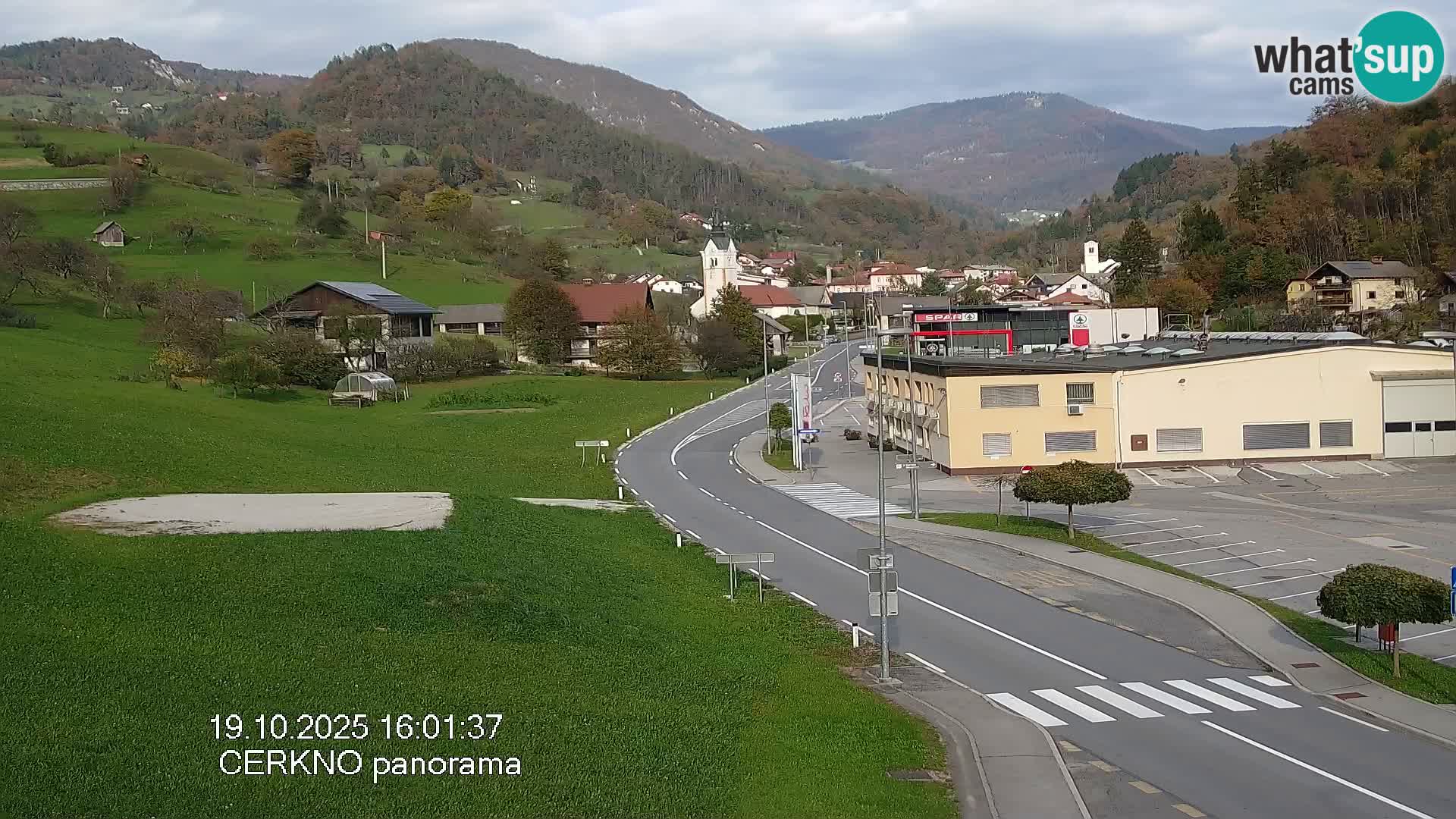 Webcam Ingresso Città di Cerkno