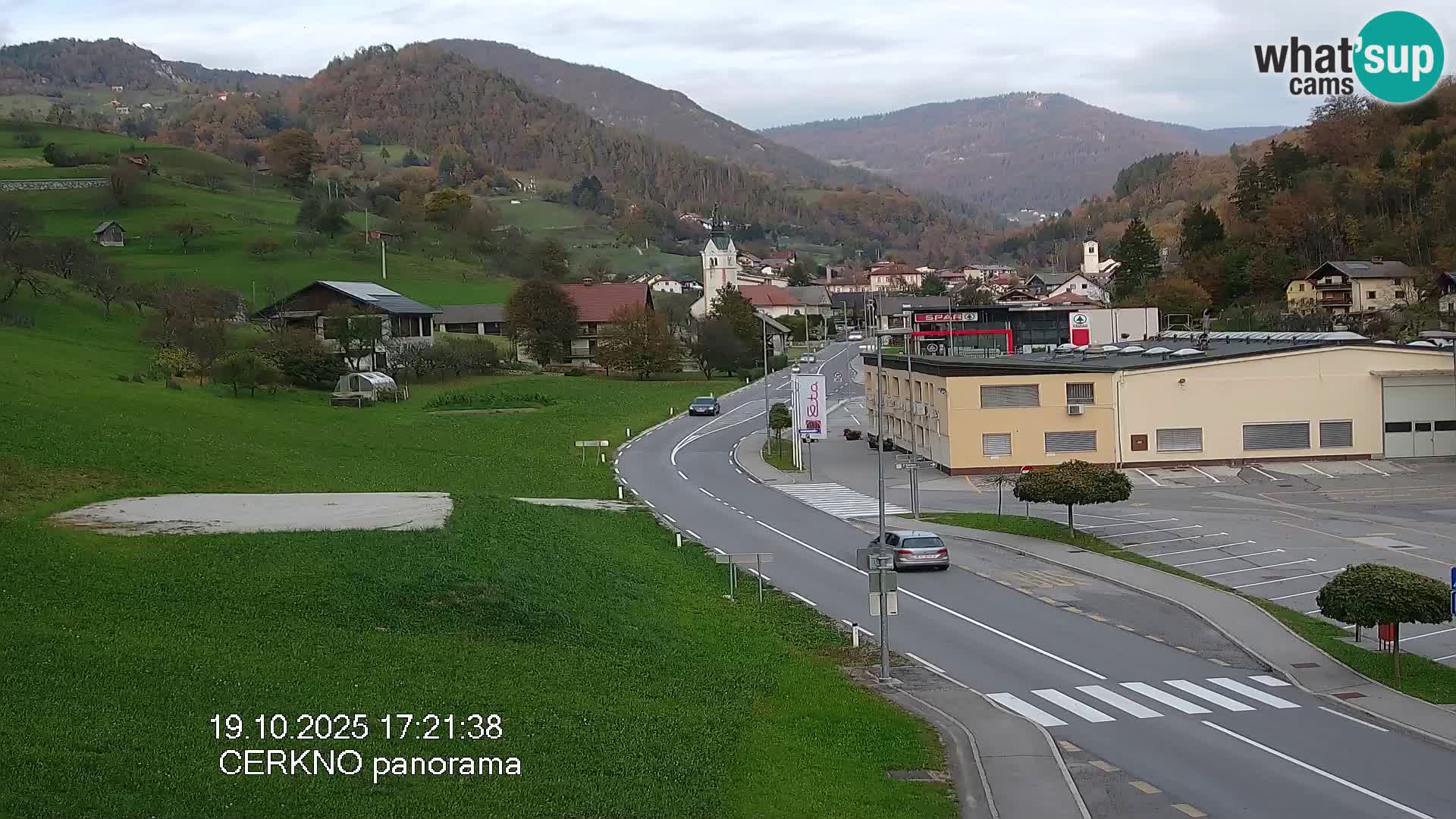 Cerkno Stadteingang Live-Webcam