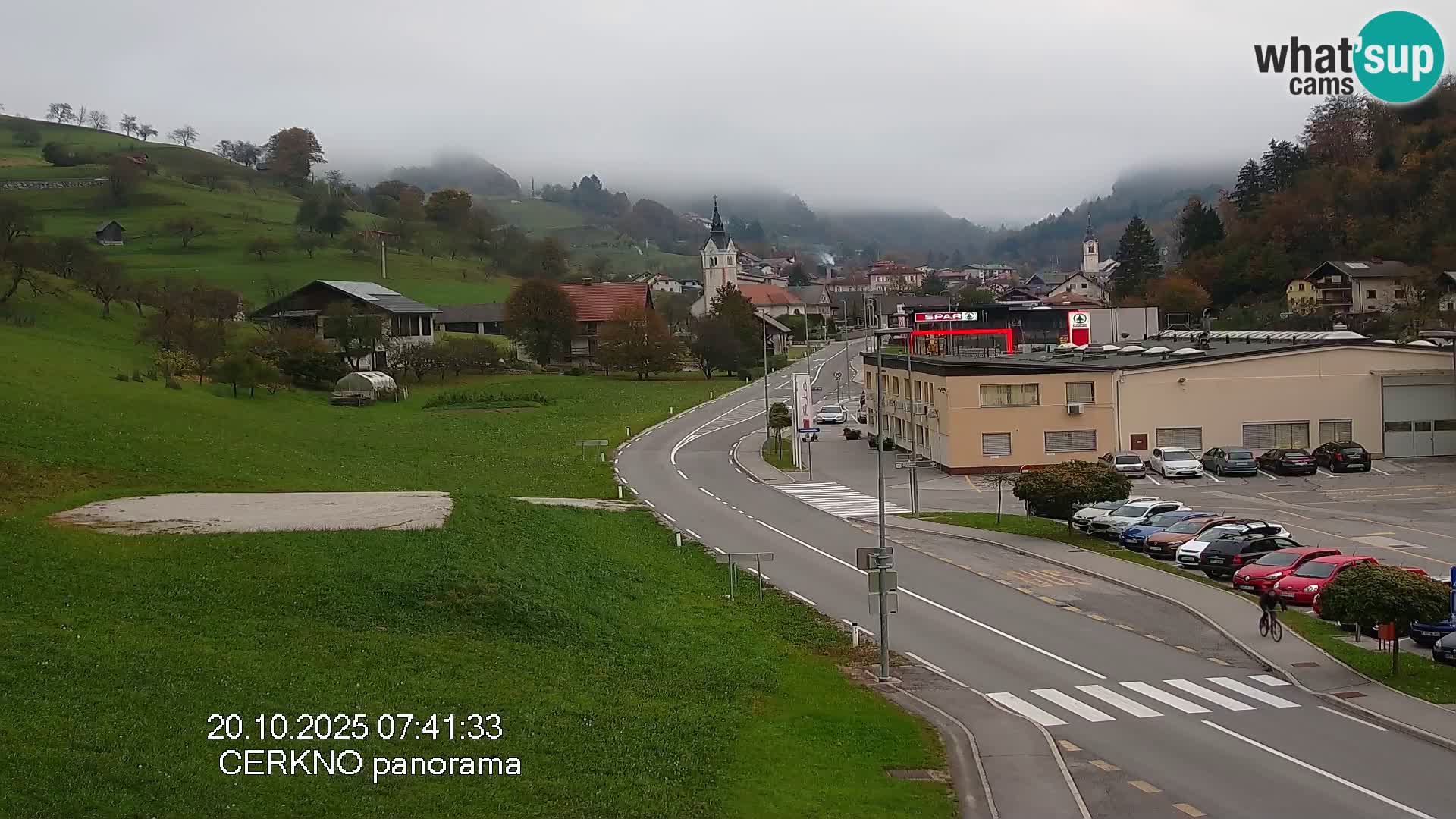 Cerkno Stadteingang Live-Webcam