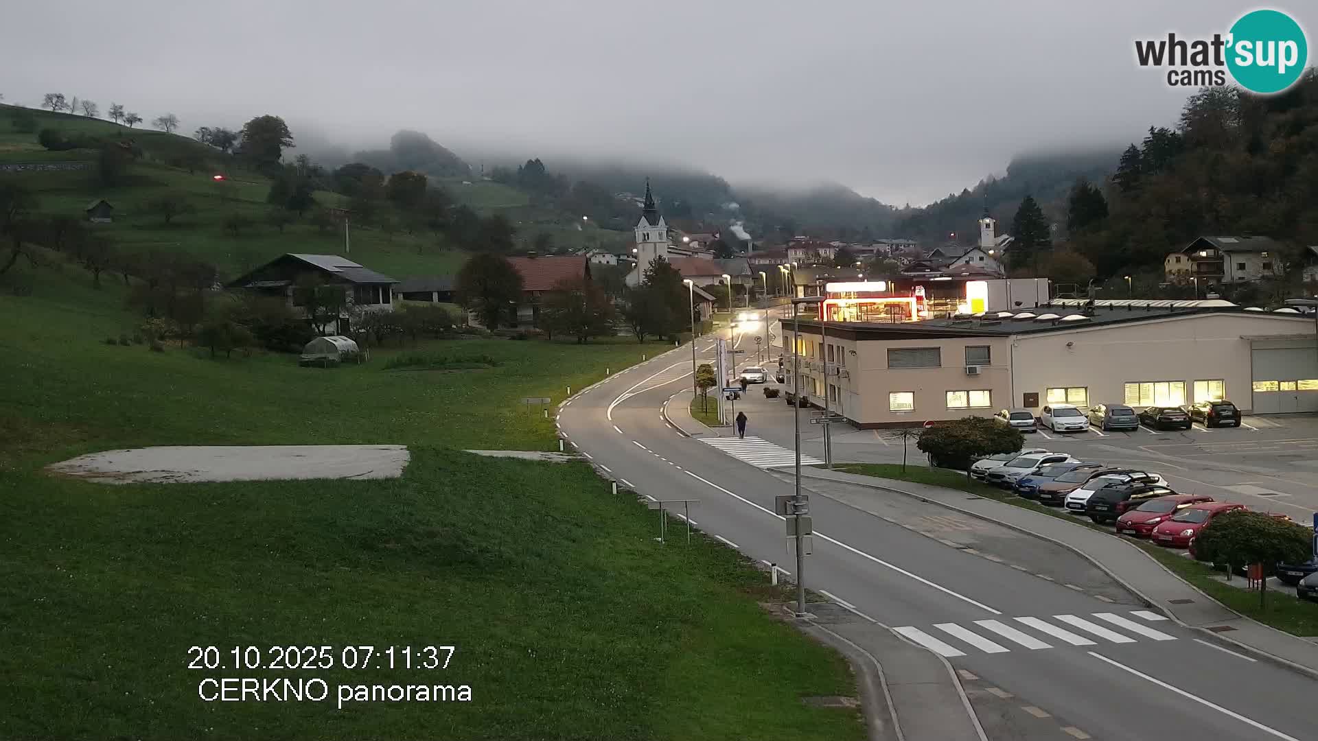 Webcam Ingresso Città di Cerkno