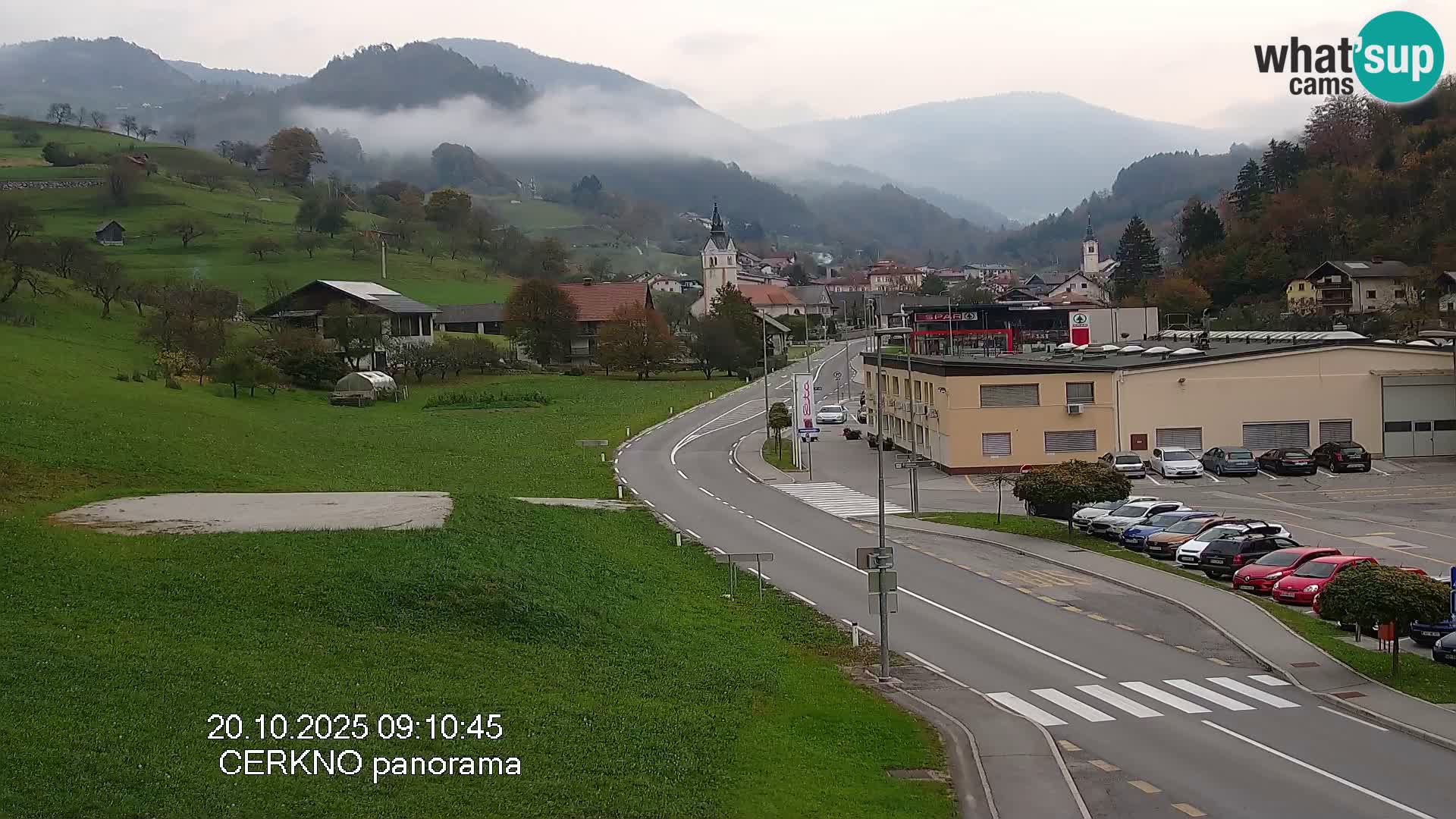 Webcam Ingresso Città di Cerkno