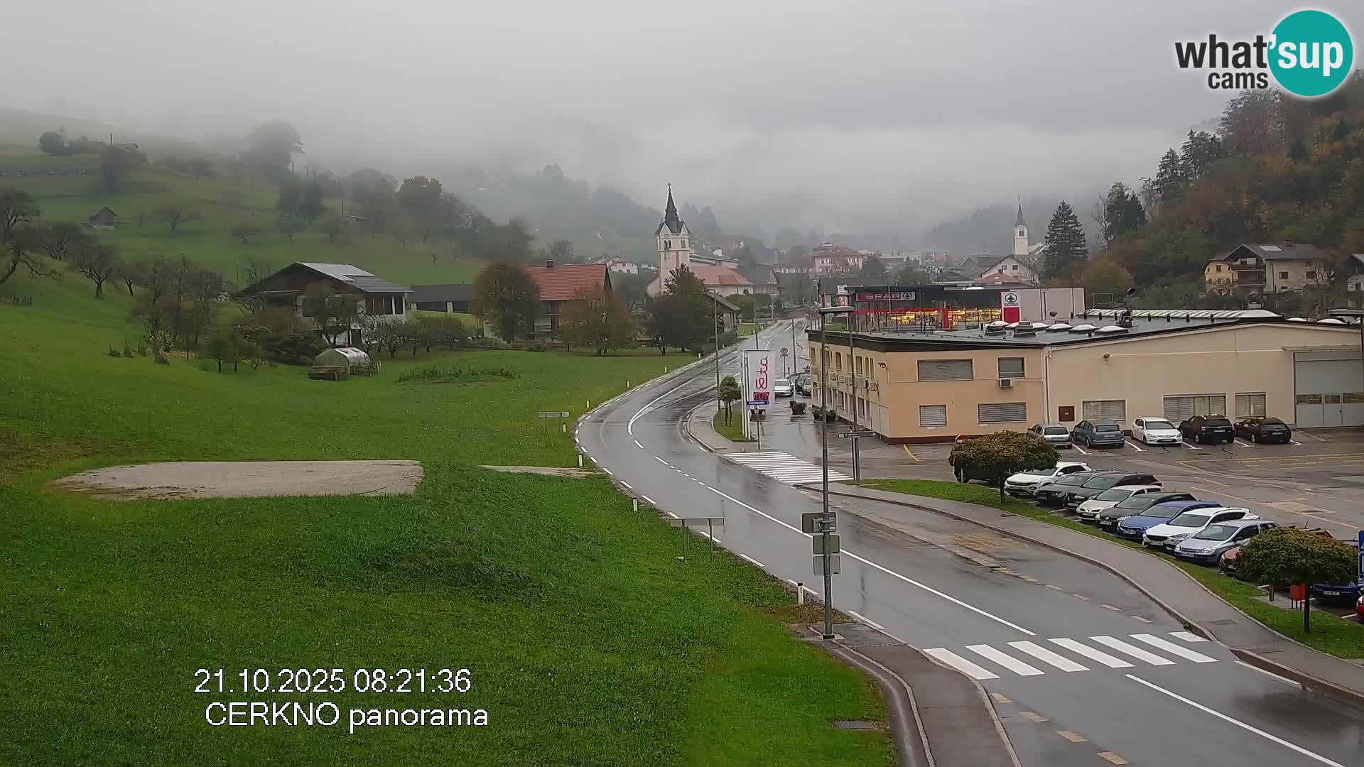 Cerkno Stadteingang Live-Webcam