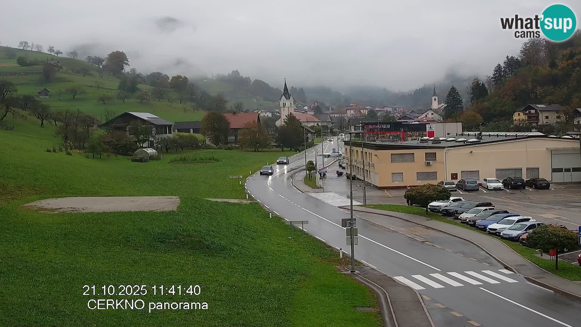 Cerkno Stadteingang Live-Webcam