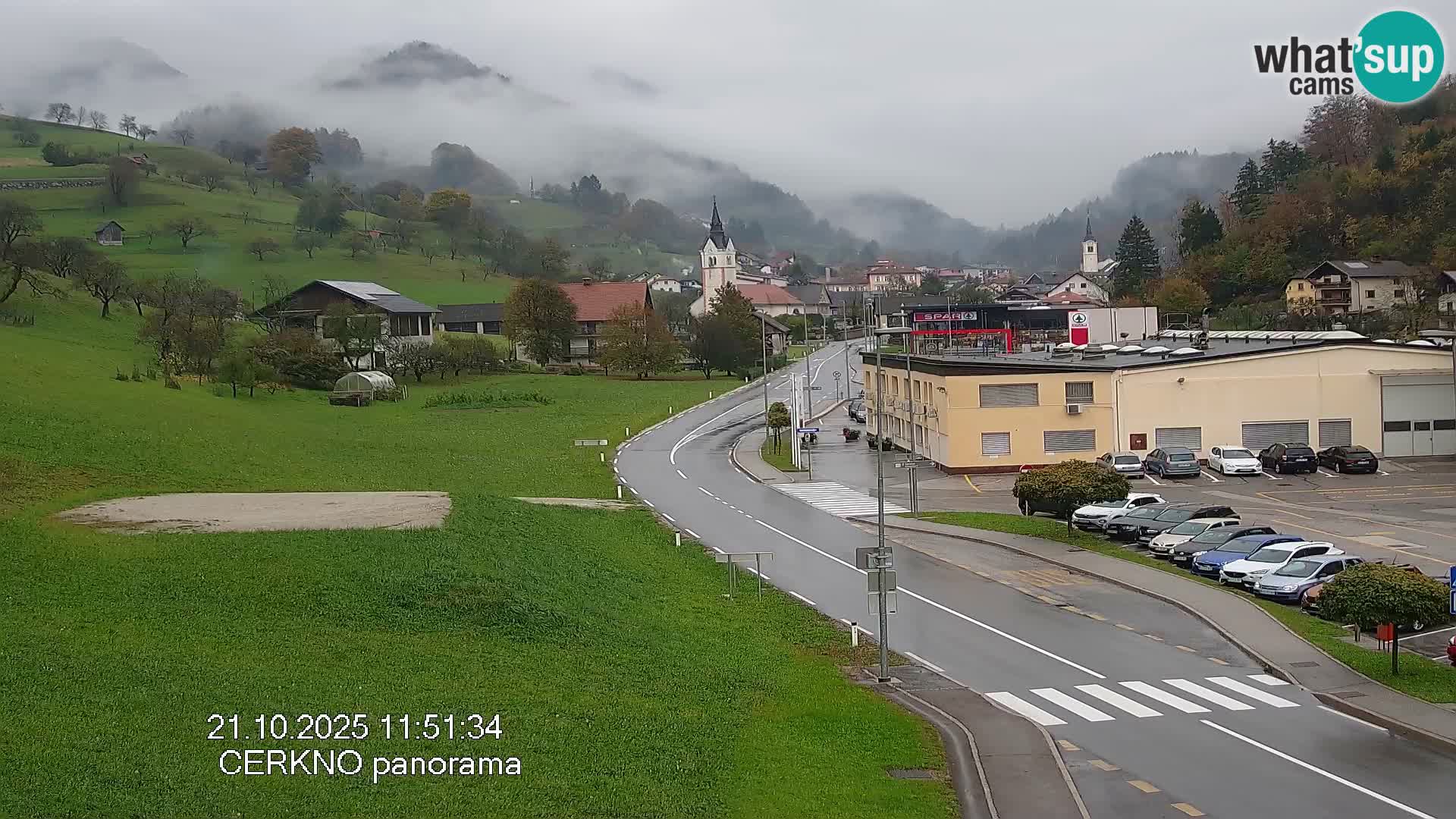 Cerkno Stadteingang Live-Webcam