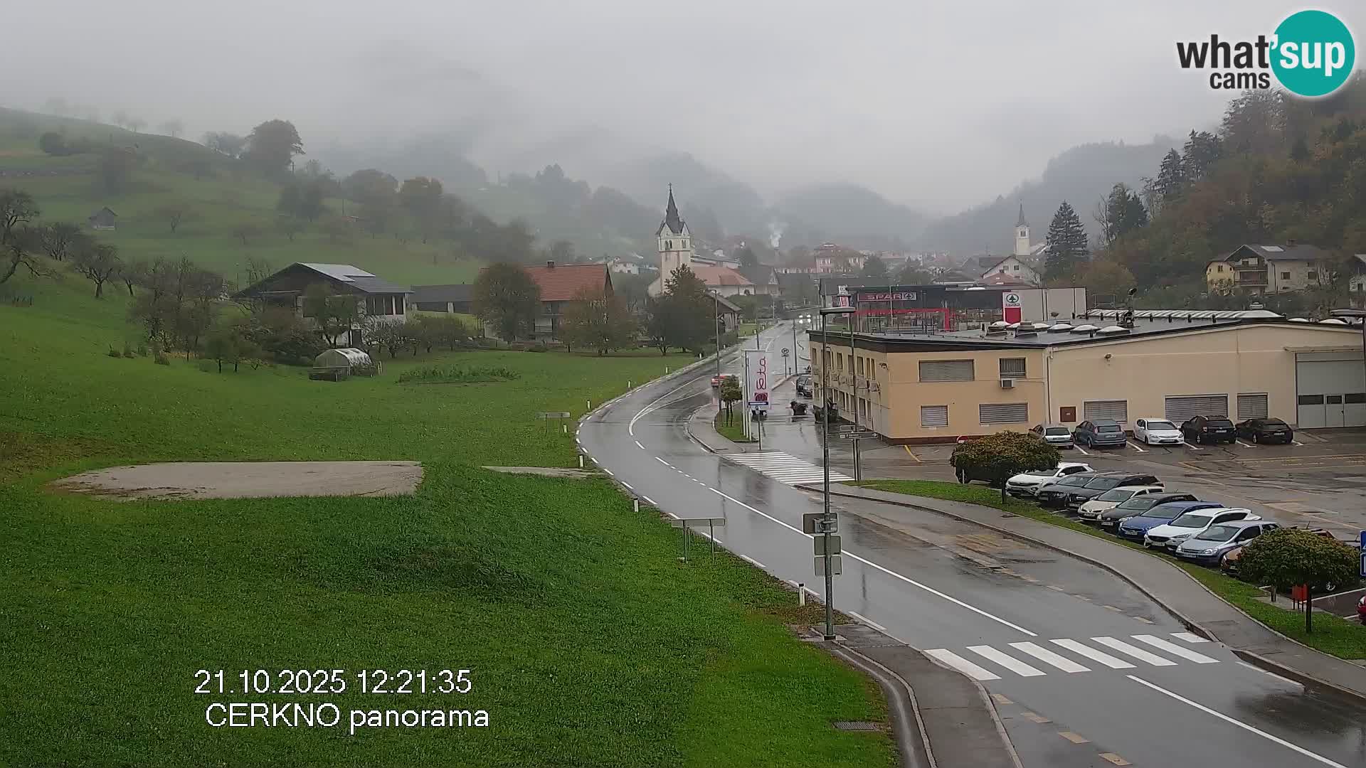 Webcam Ingresso Città di Cerkno