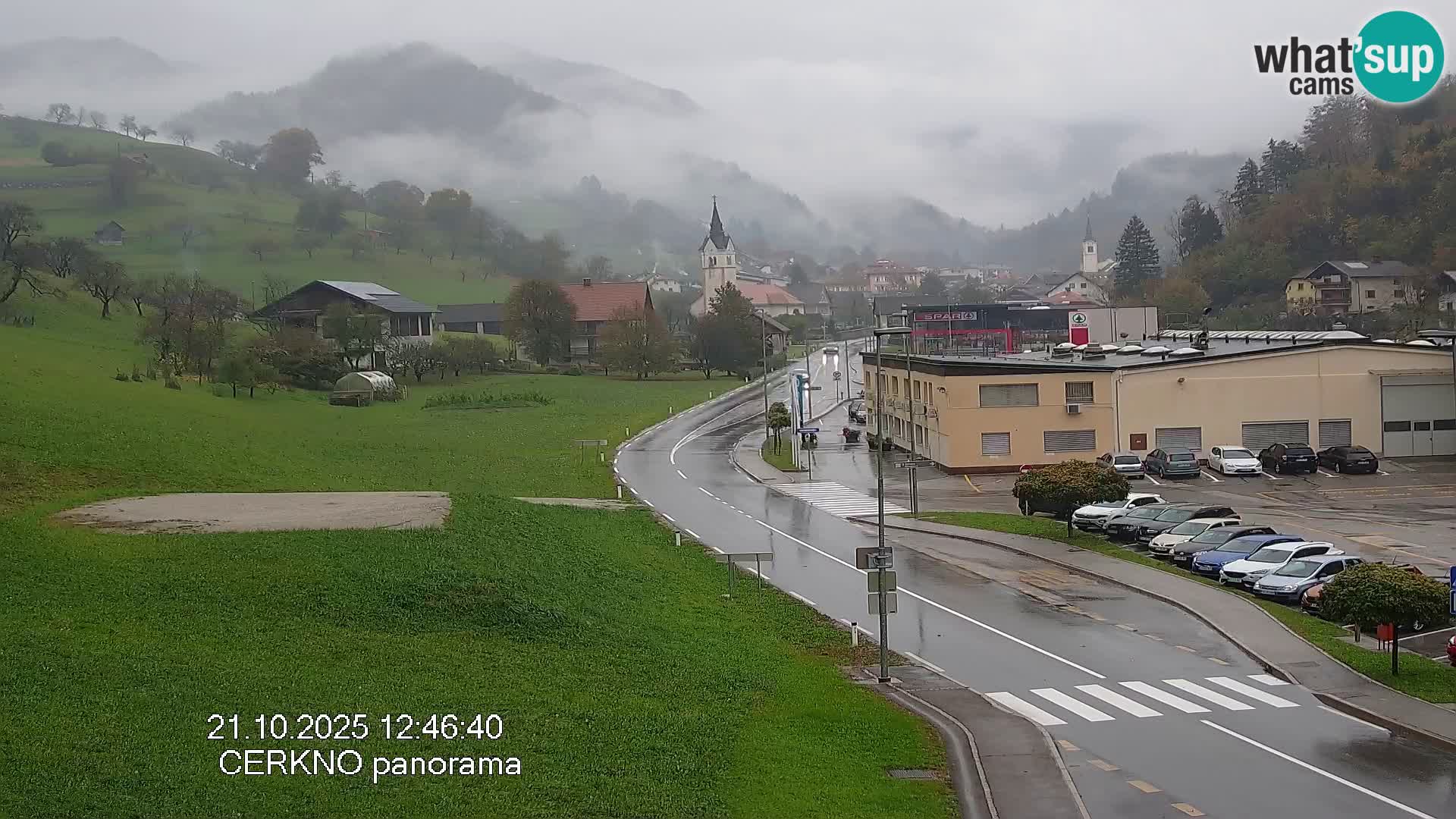 Webcam Ingresso Città di Cerkno