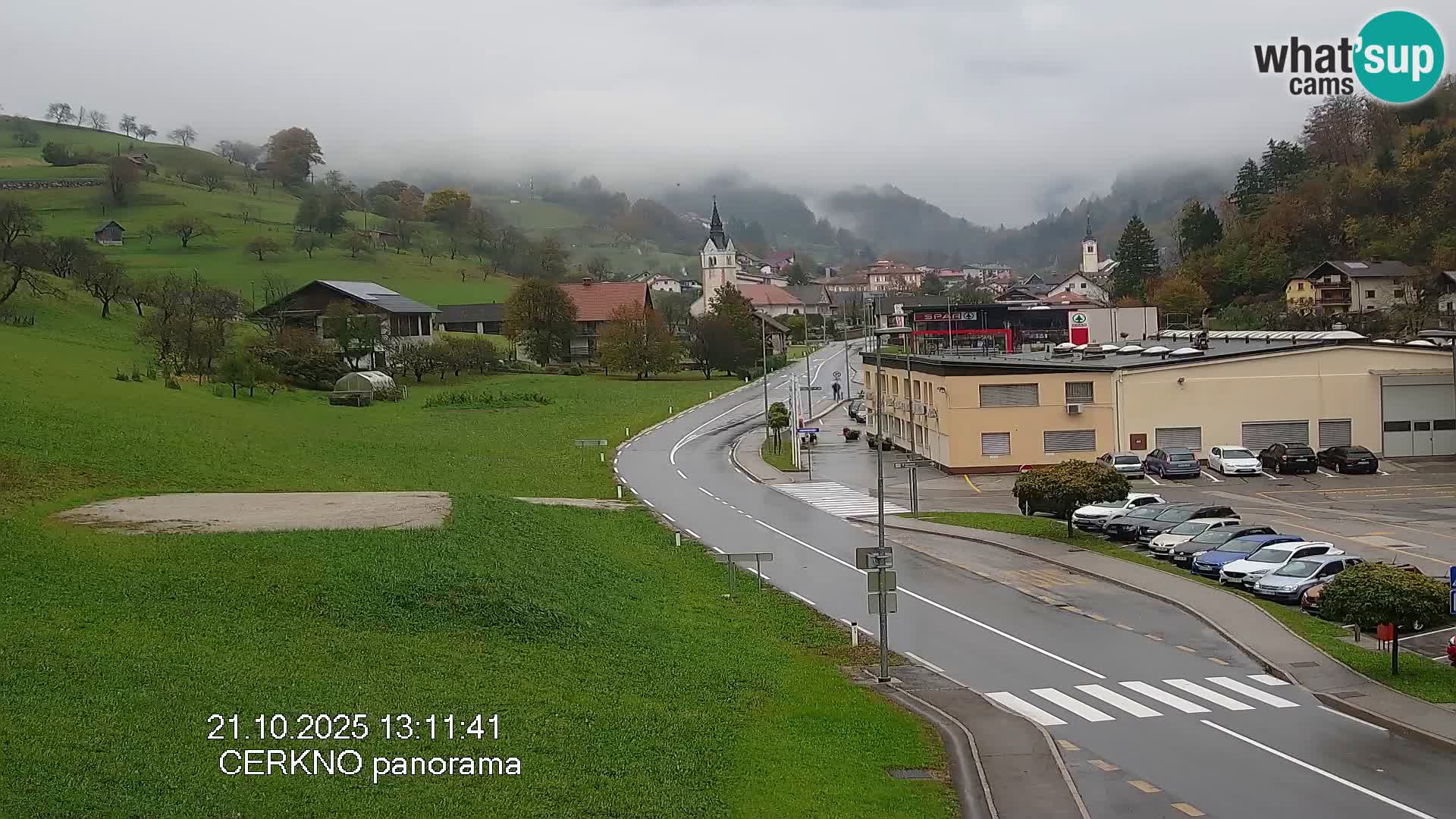 Cerkno Stadteingang Live-Webcam