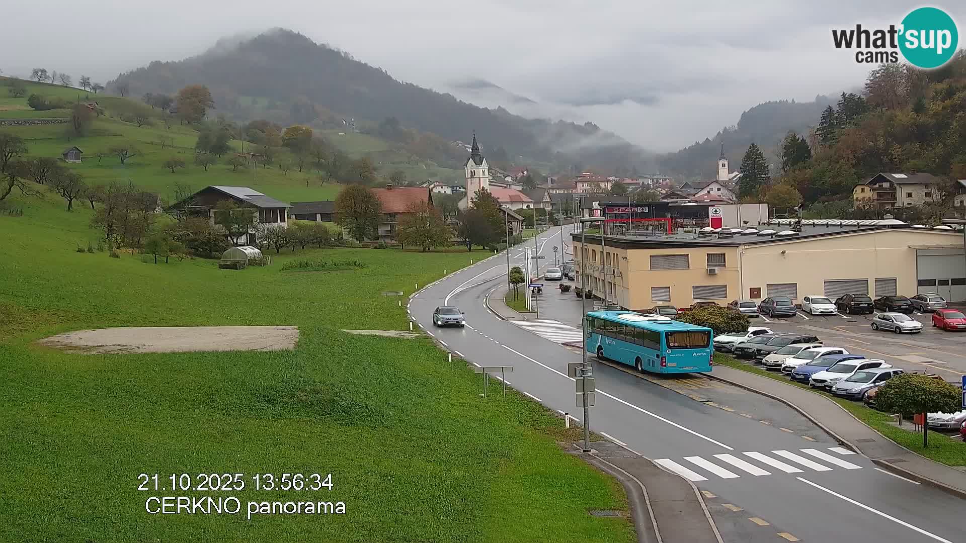 Webcam Ingresso Città di Cerkno