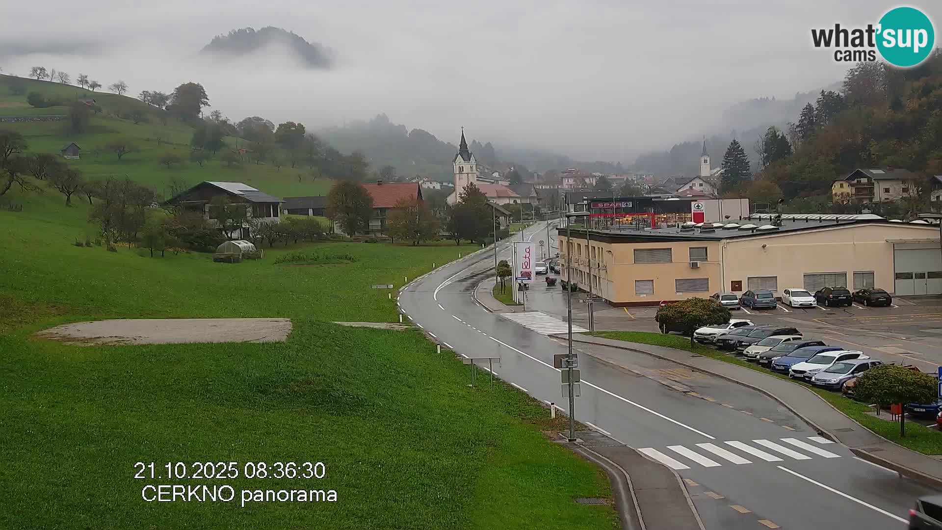 Cerkno Stadteingang Live-Webcam