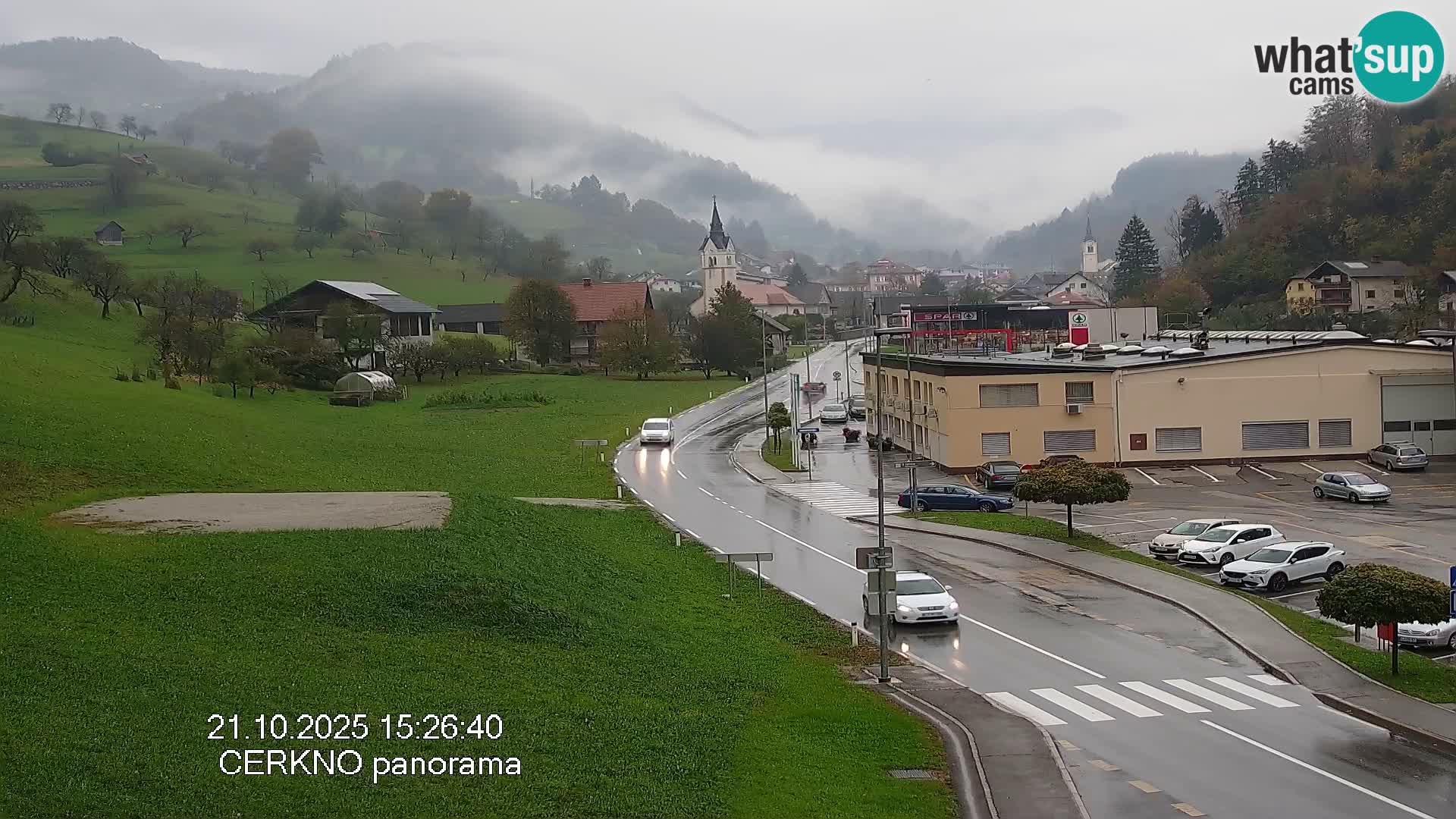 Webcam Ingresso Città di Cerkno