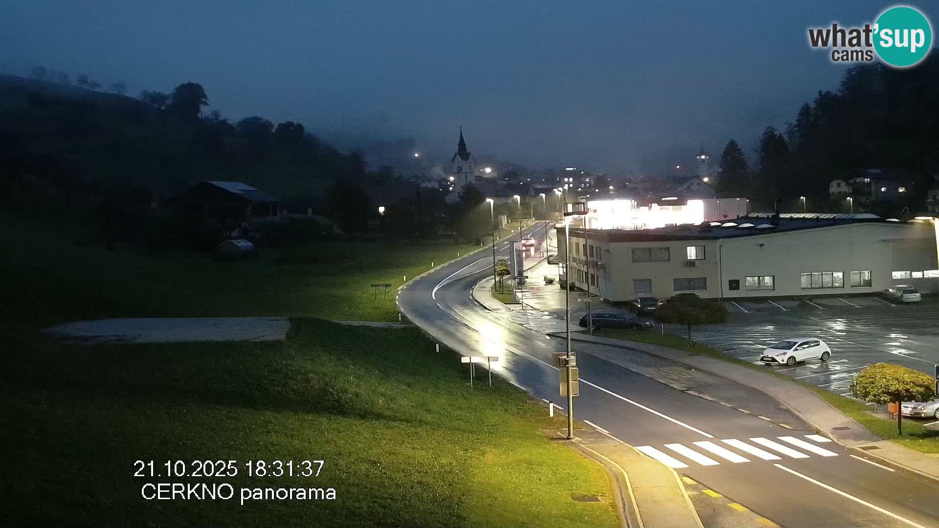 Webcam Ingresso Città di Cerkno