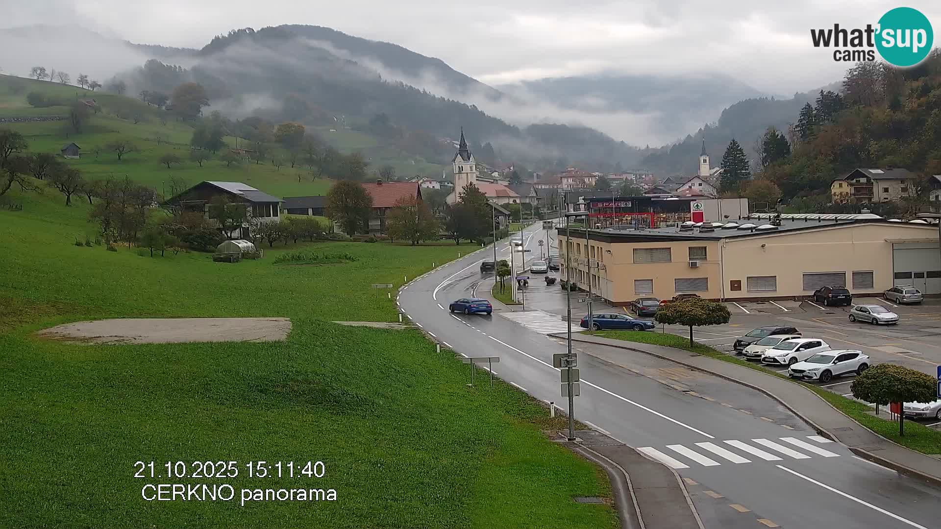 Webcam Ingresso Città di Cerkno