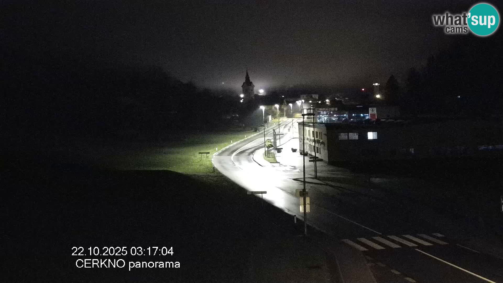 Webcam Ingresso Città di Cerkno