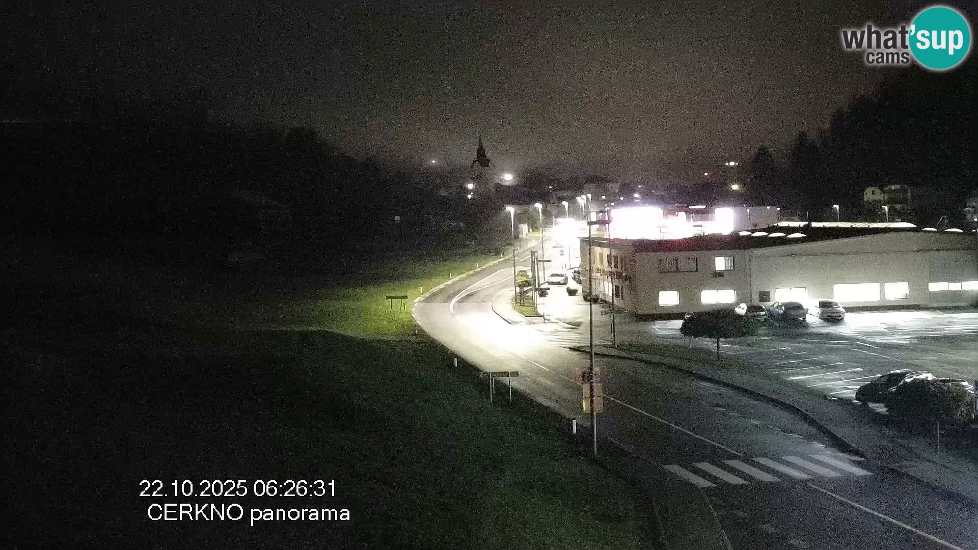Cerkno ulaz u grad – Kamera uživo